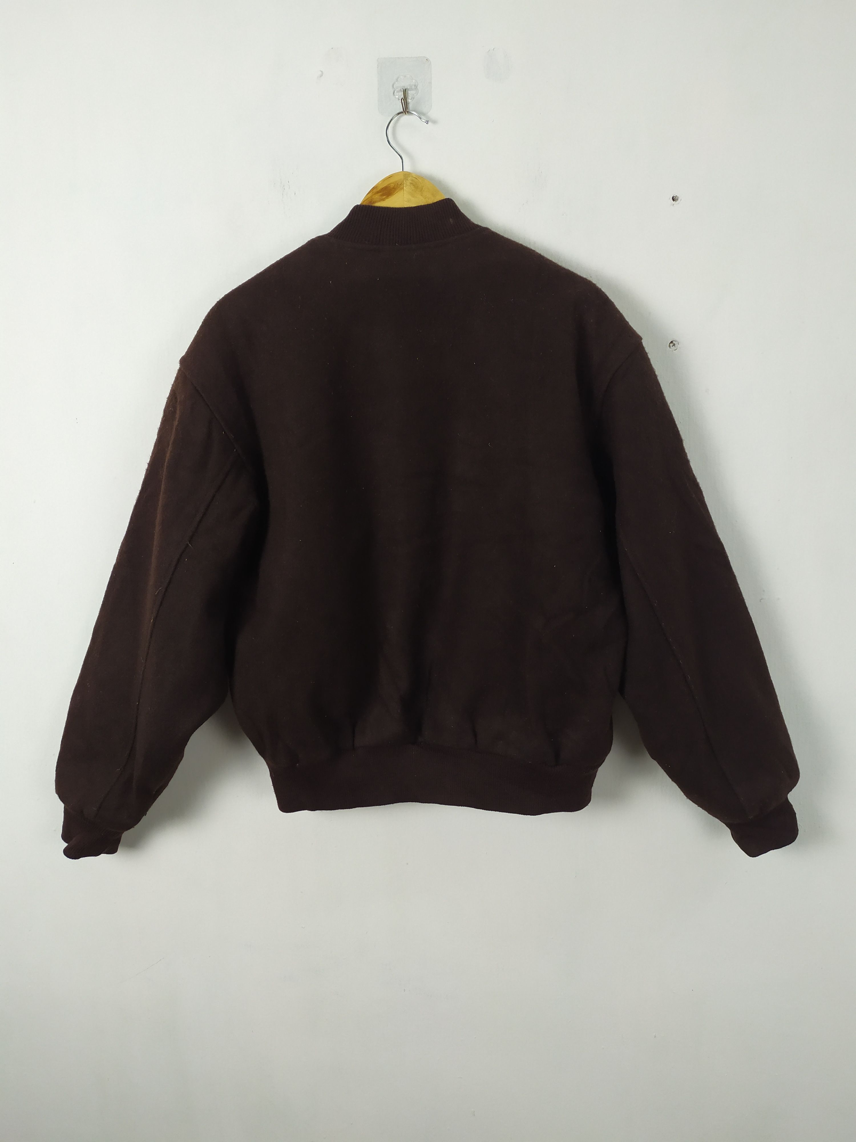 Tribal Streetwear × Vintage VINTAGE TRIBAL WOOL VARSITY JACKET AMERICAN STREETWEAR Size US M / EU 48-50 / 2 - 7 Thumbnail
