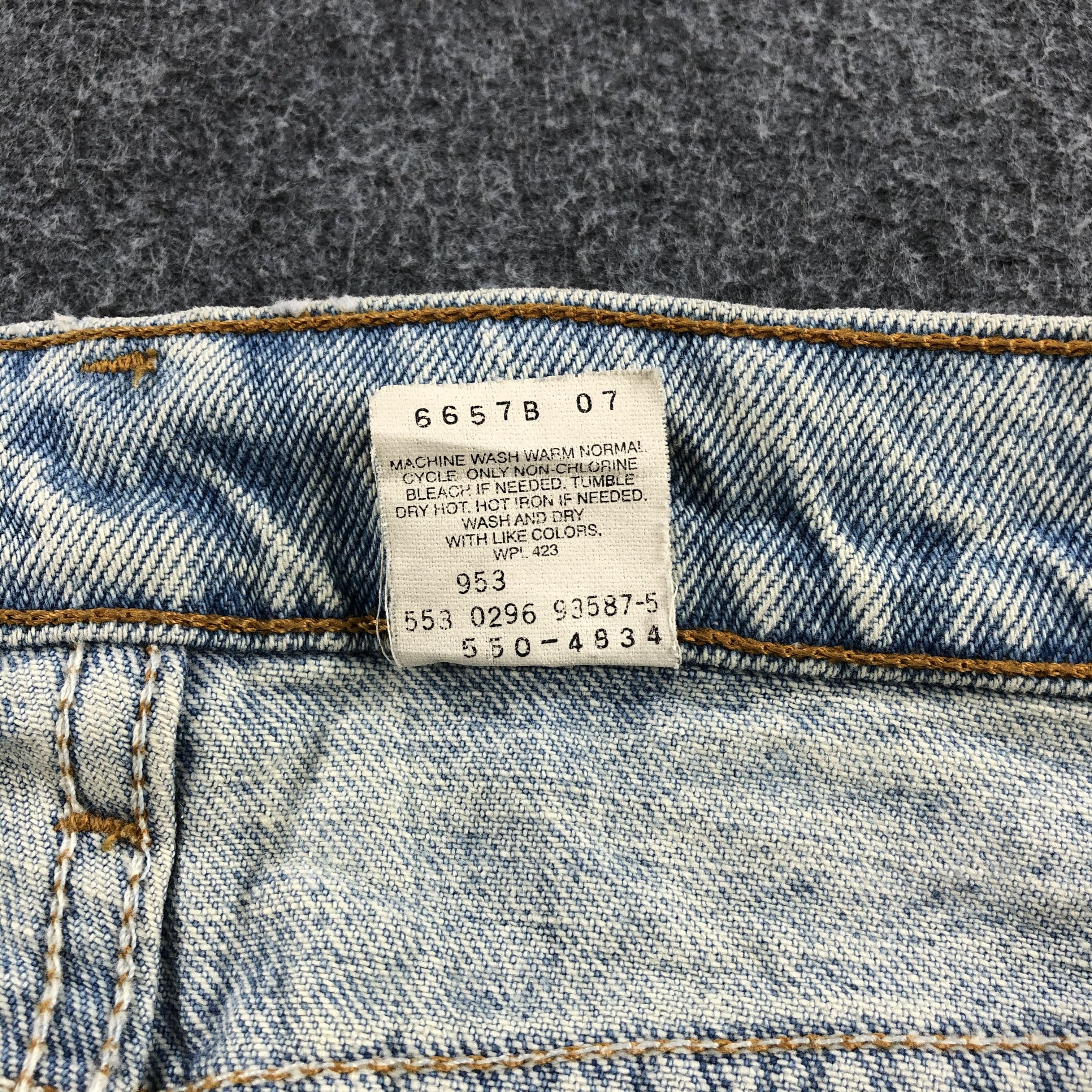 Levi's Vintage 90s Levis 550 Jeans -JM811 Size US 35 - 10 Thumbnail