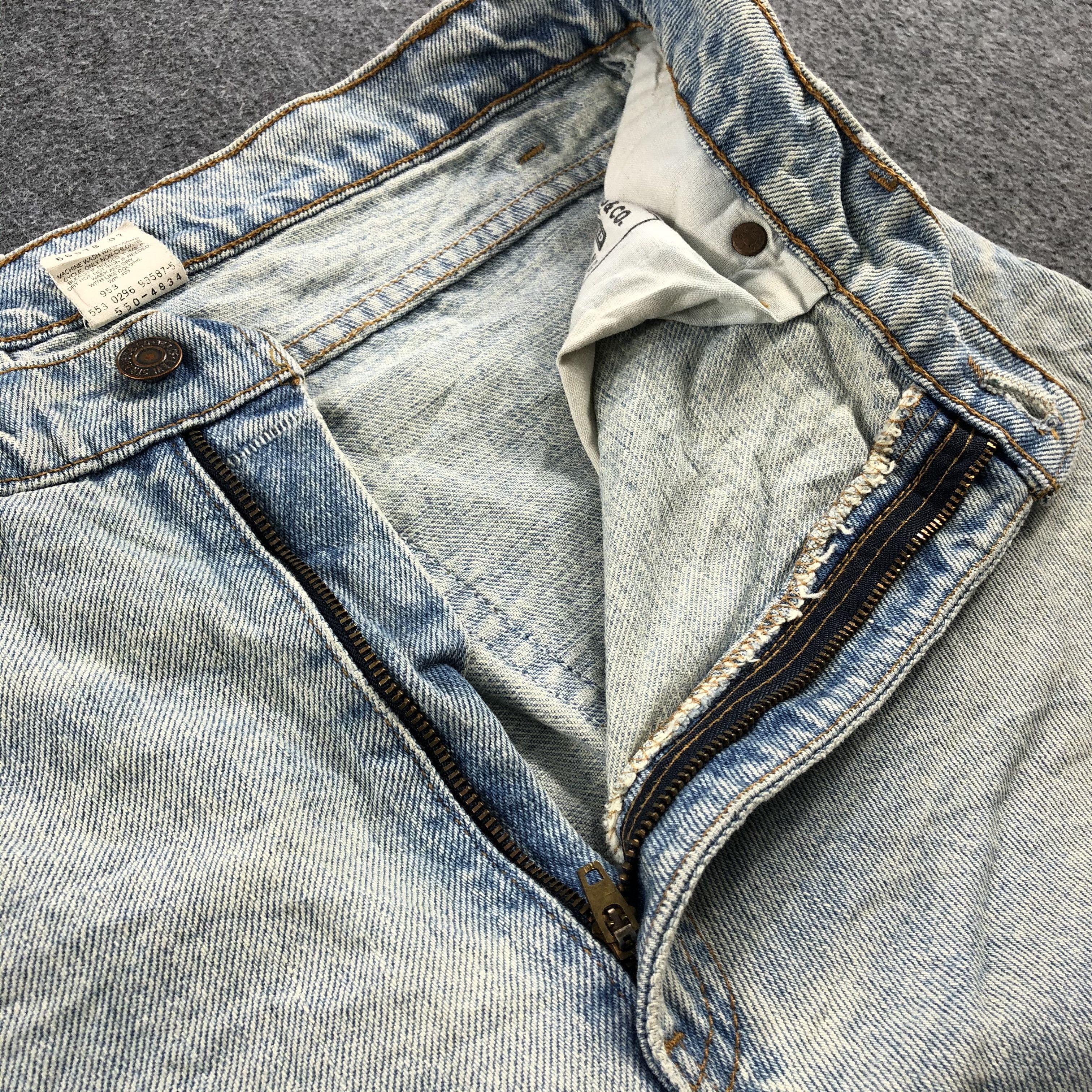 Levi's Vintage 90s Levis 550 Jeans -JM811 Size US 35 - 7 Thumbnail