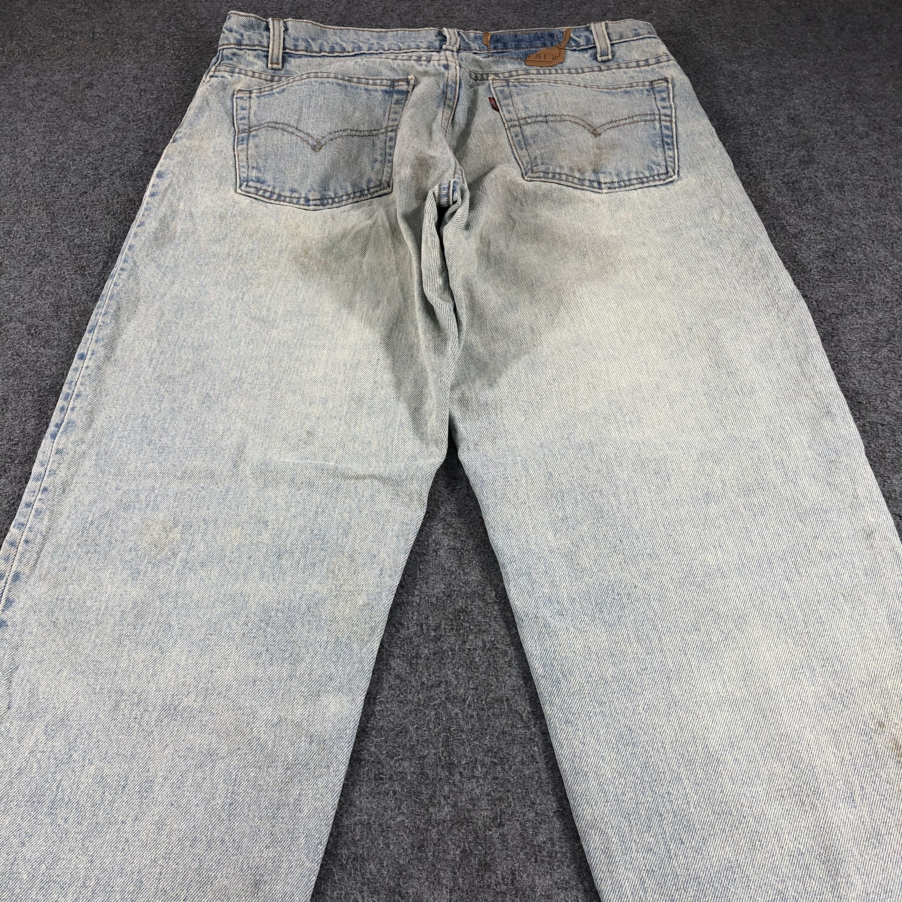 Levi's Vintage 90s Levis 550 Jeans -JM811 Size US 35 - 4 Thumbnail