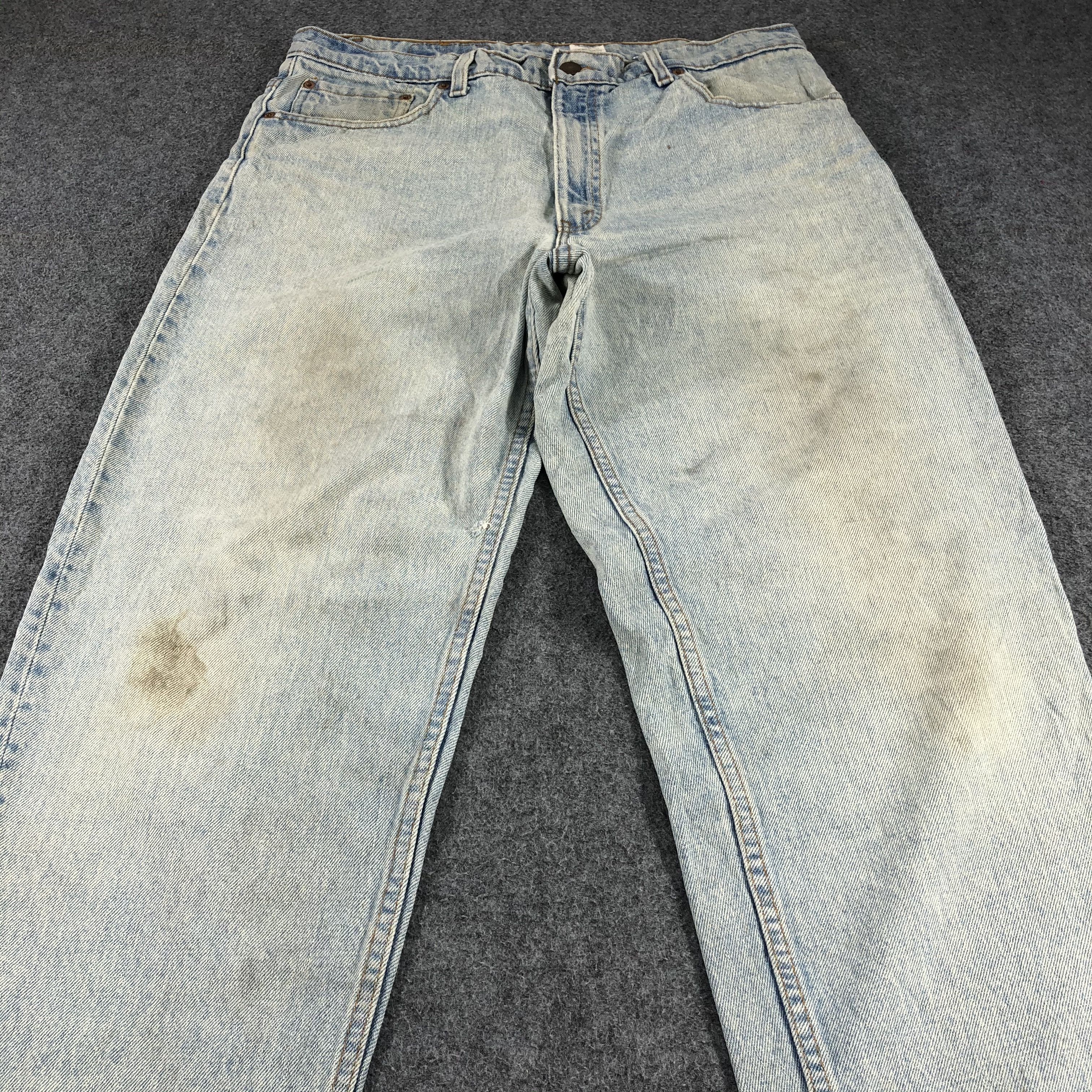 Levi's Vintage 90s Levis 550 Jeans -JM811 Size US 35 - 3 Thumbnail