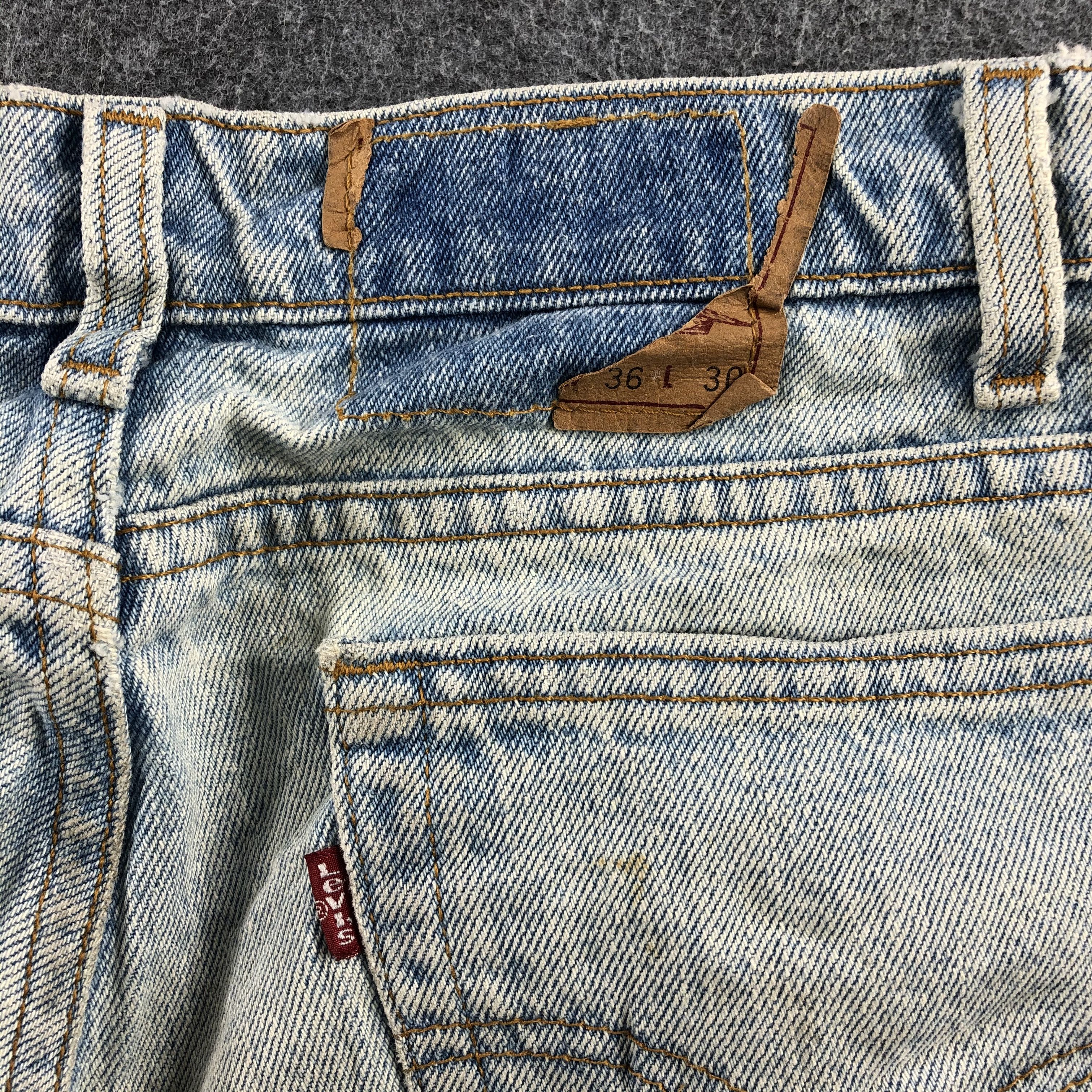 Levi's Vintage 90s Levis 550 Jeans -JM811 Size US 35 - 5 Thumbnail