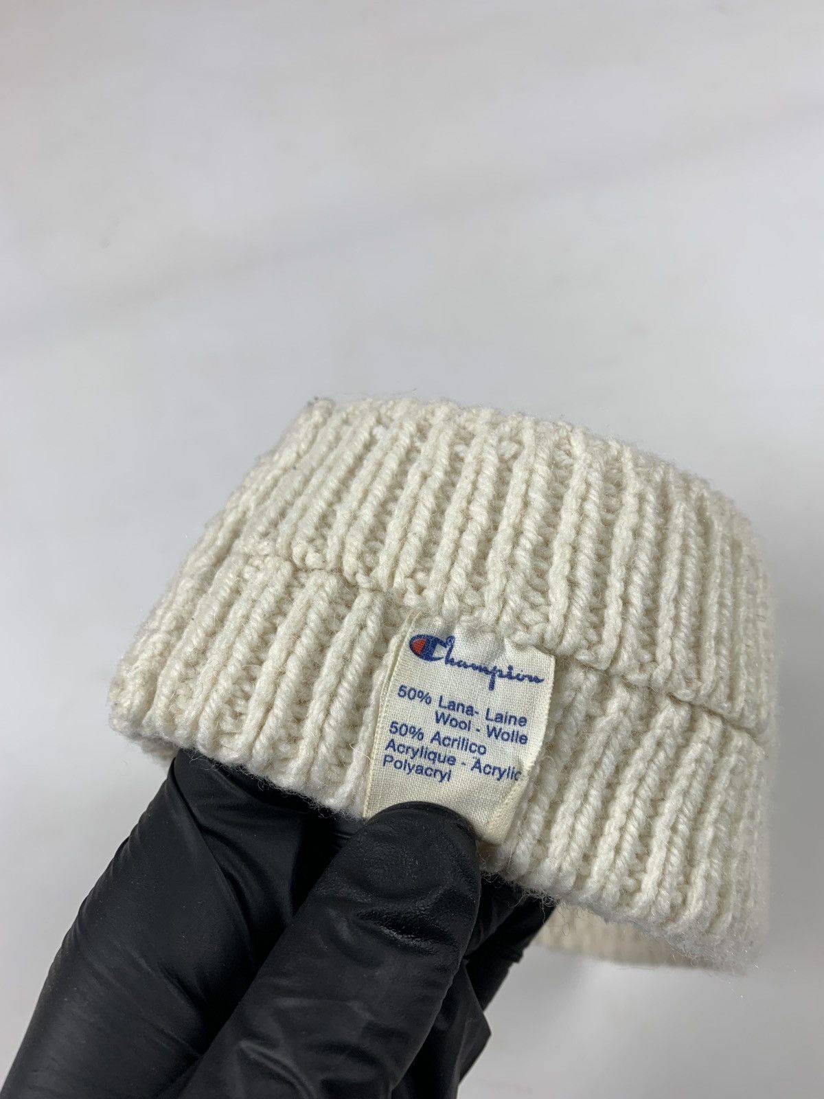 Champion 90s Vintage Champion Cream Wool HeadBand Made In Italy Hats Size ONE SIZE - 5 Thumbnail