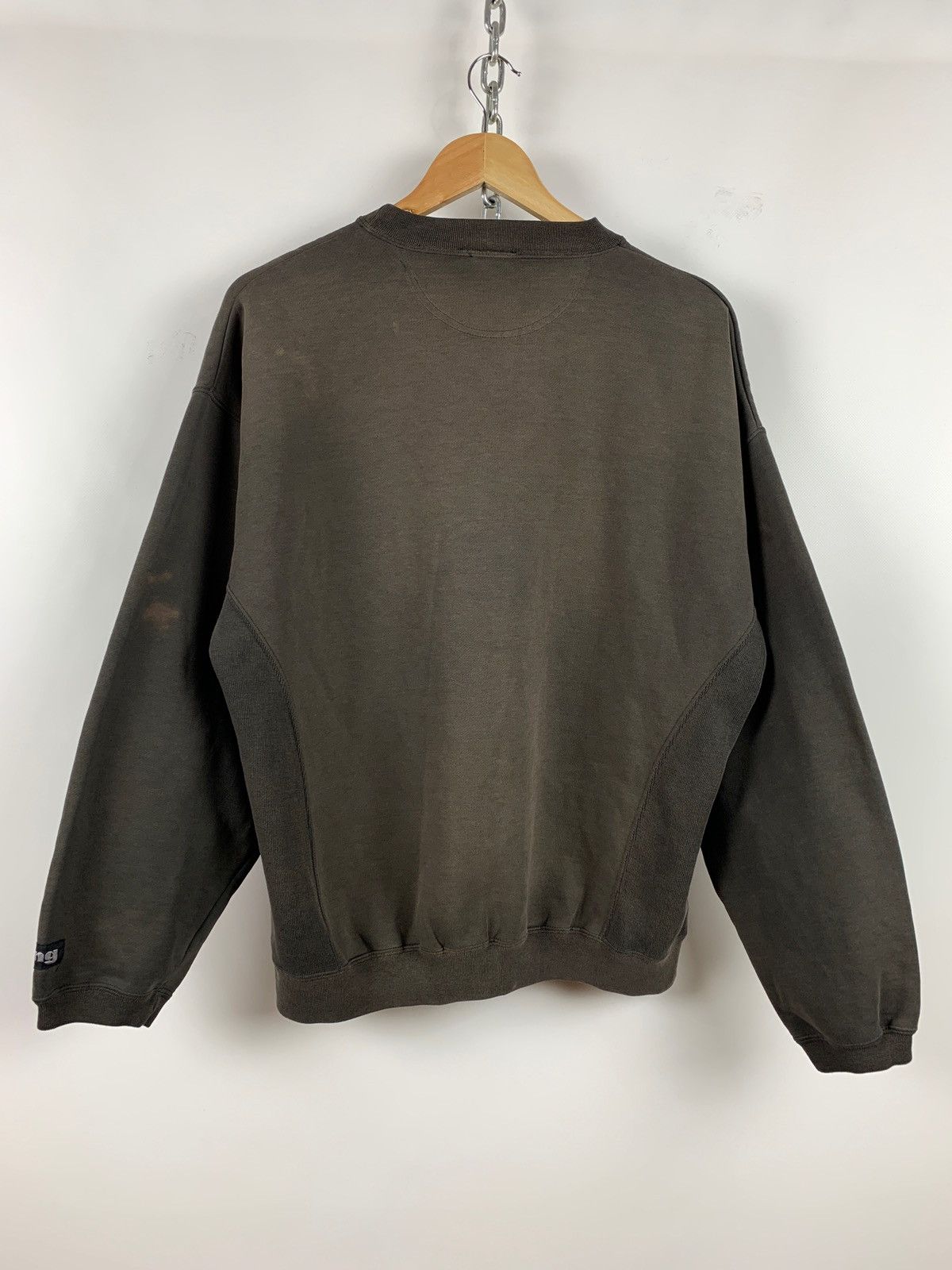 Adidas 90s Vintage Adidas NY Training Phys.Ed.Dept Faded Sweatshirt Size US M / EU 48-50 / 2 - 10 Thumbnail