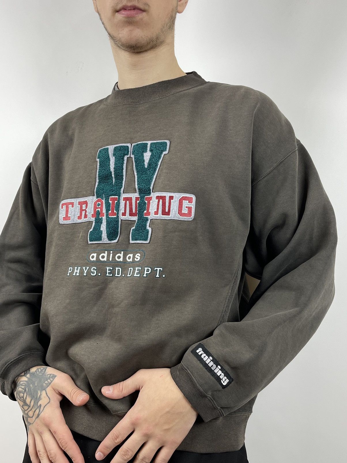 Adidas × Palace Adidas X Palace SS17 Loopback sweat crewneck | Grailed