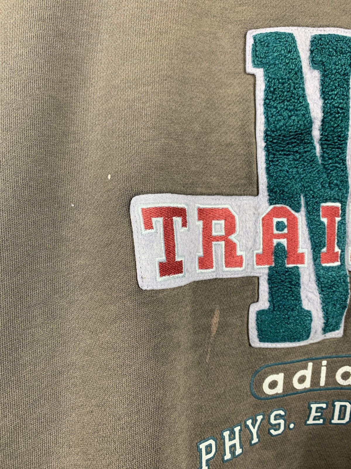 Adidas 90s Vintage Adidas NY Training Phys.Ed.Dept Faded Sweatshirt Size US M / EU 48-50 / 2 - 19 Thumbnail