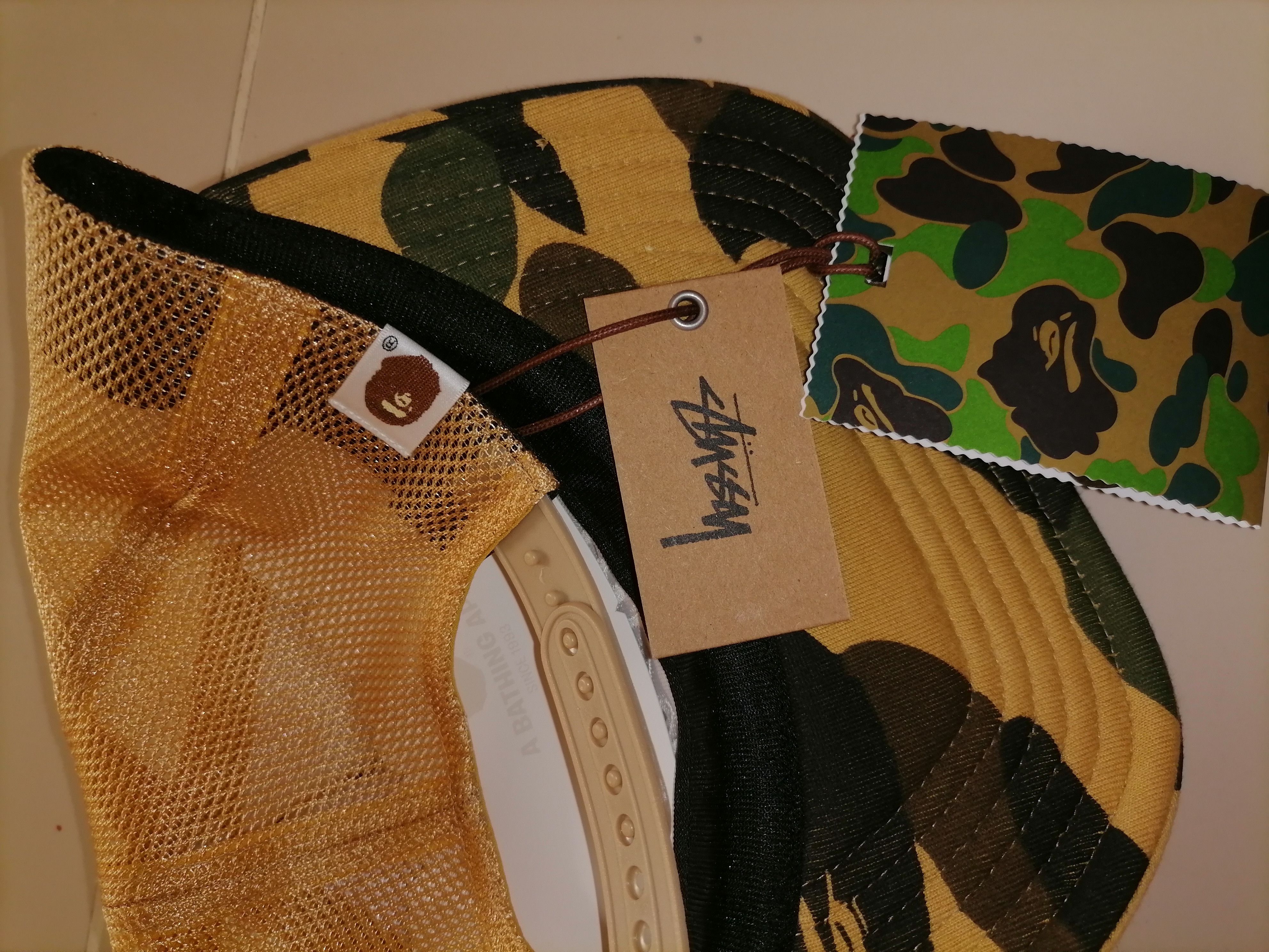 Bape × Stussy Bape x Stussy Trucker Cap Size ONE SIZE - 5 Thumbnail