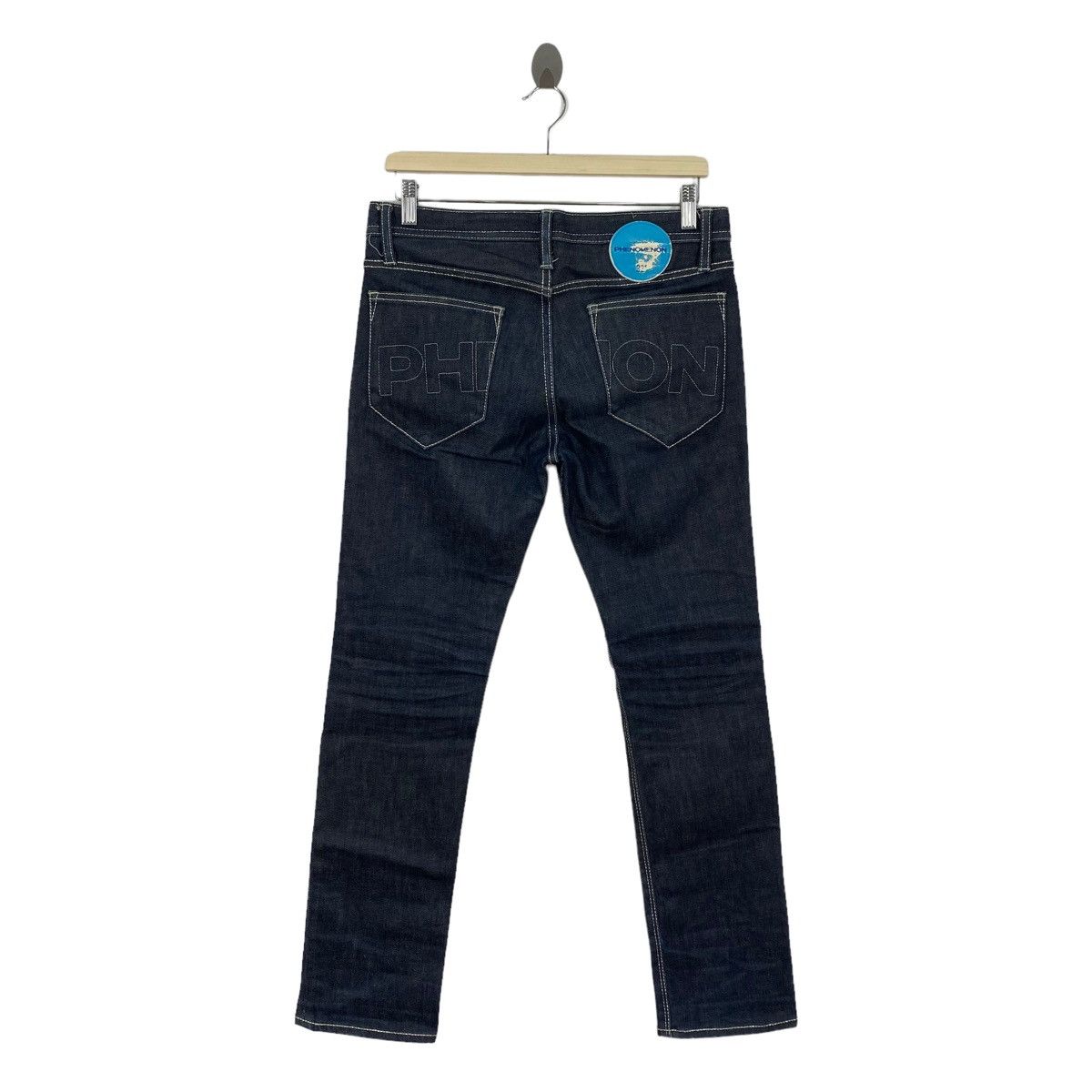 Japanese Brand × PHENOMENON PHENOMENON Japanese Brand Slim Fit Black Denim Jeans Size 32" / US 10 / IT 46 - 3 Thumbnail