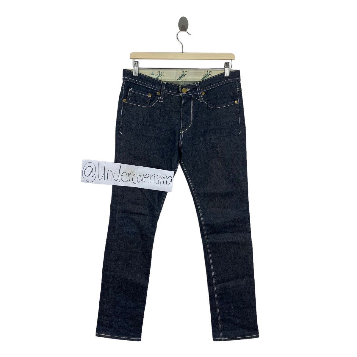 Japanese Brand × PHENOMENON PHENOMENON Japanese Brand Slim Fit Black Denim Jeans Size 32" / US 10 / IT 46 - 1 Thumbnail
