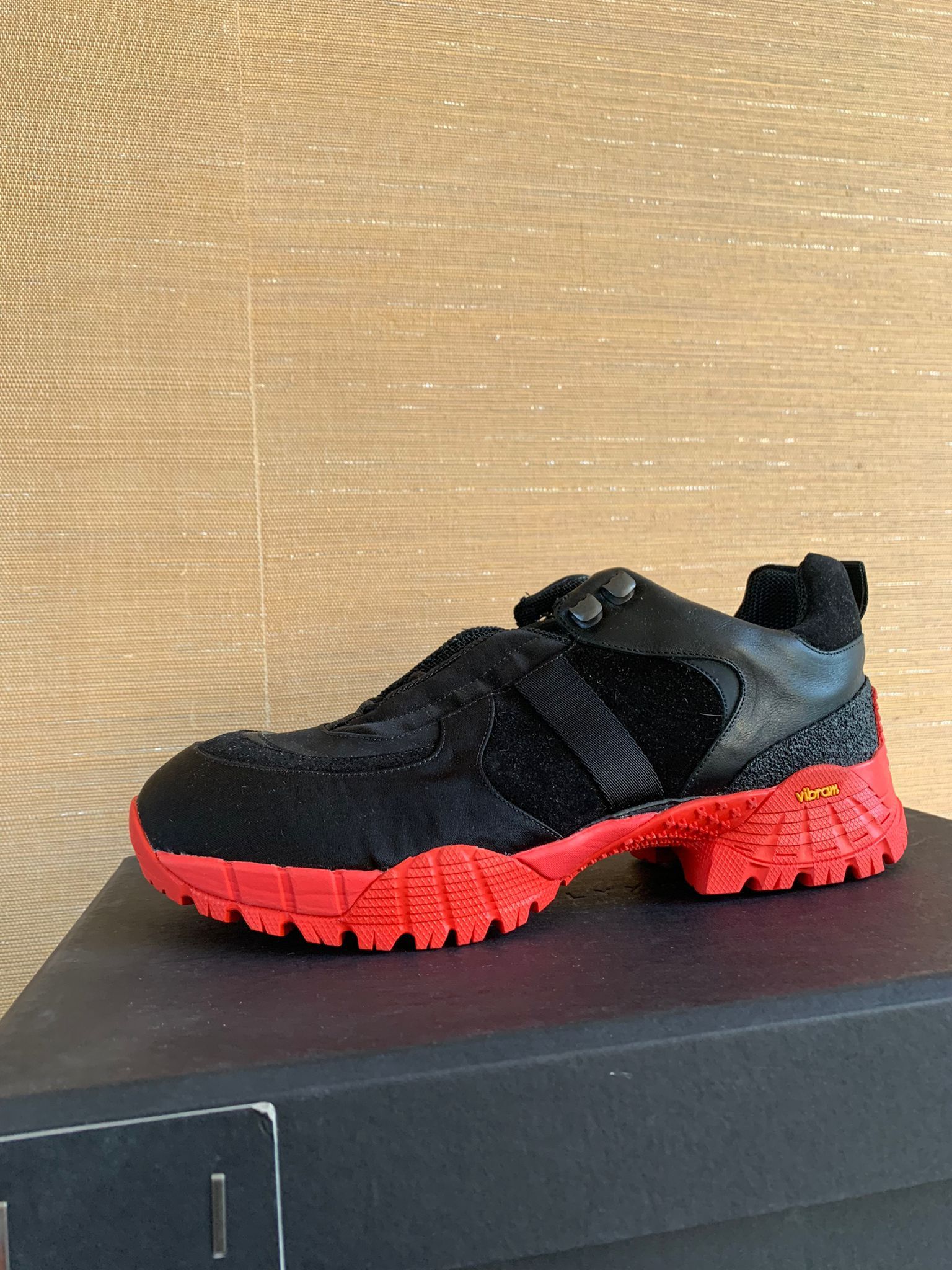 Alyx Vibram Sole Hiking Boots in Black With Red Sole Size US 9 / EU 42 - 3 Thumbnail