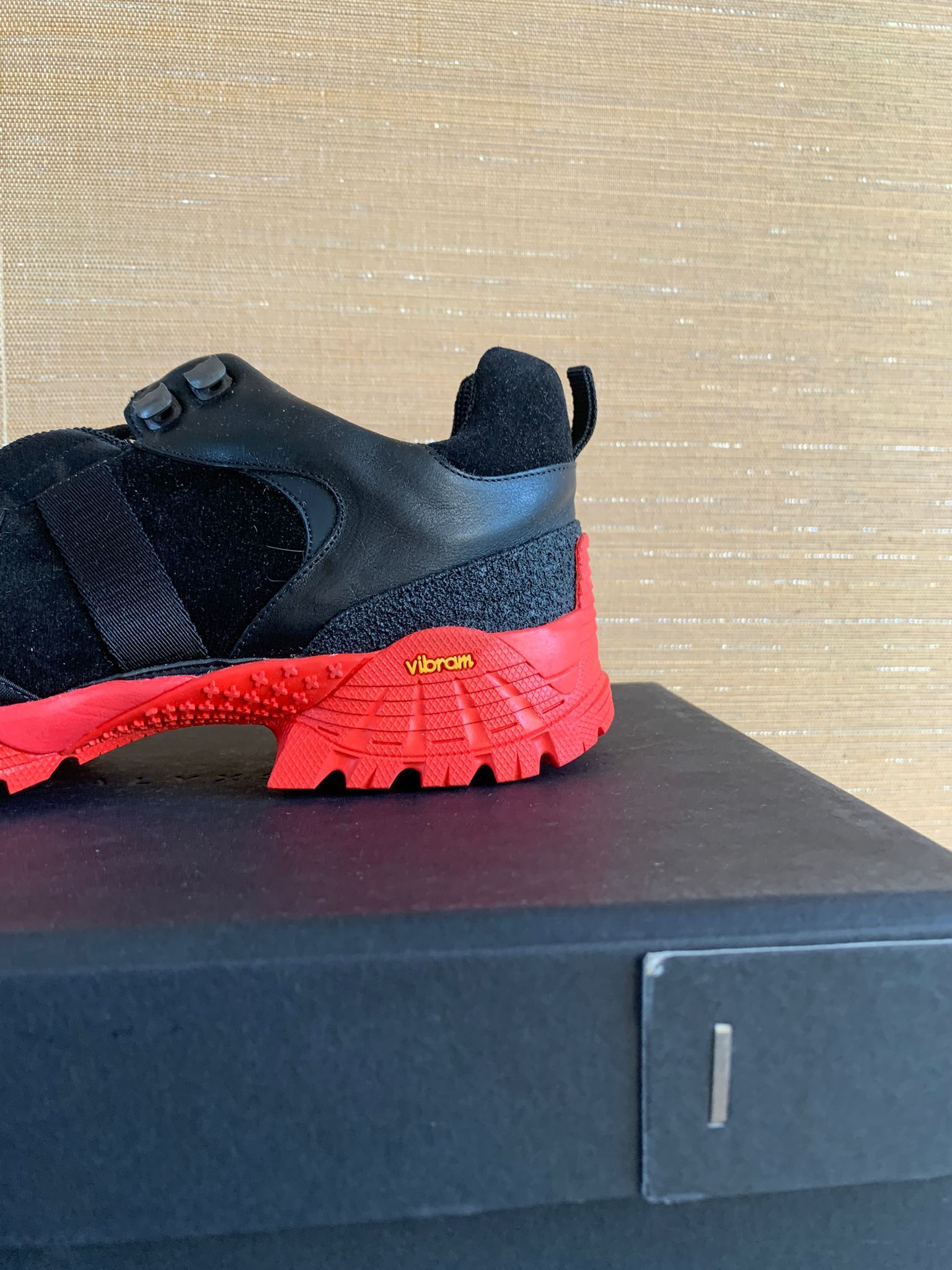 Alyx Vibram Sole Hiking Boots in Black With Red Sole Size US 9 / EU 42 - 4 Thumbnail