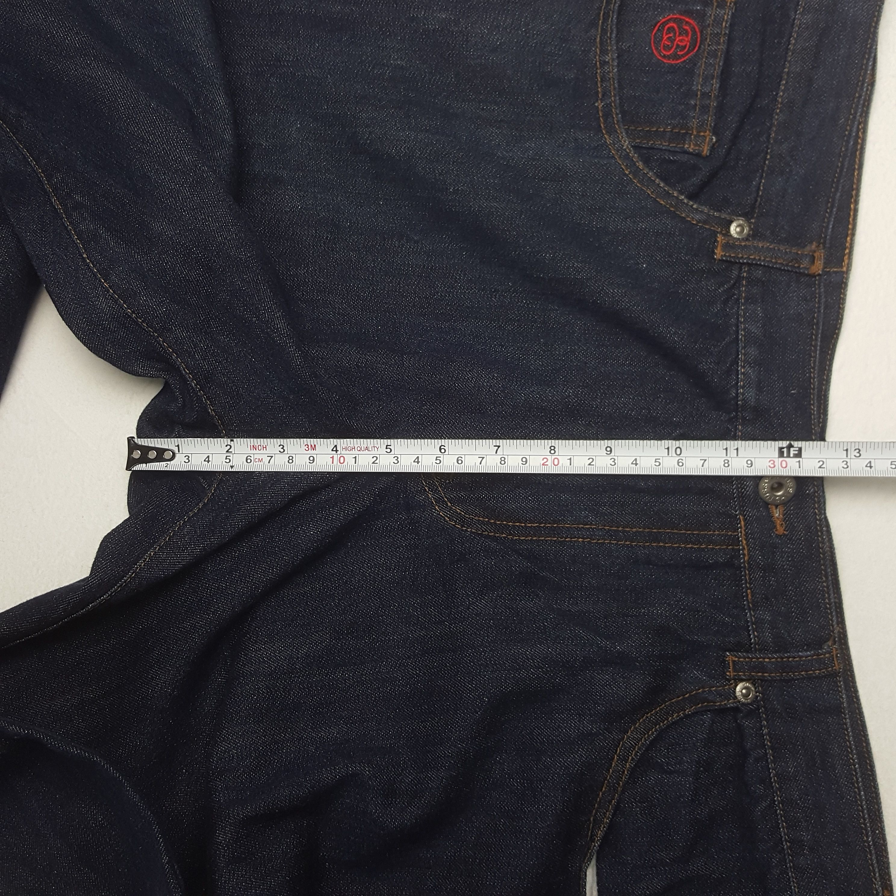 Stussy × Vintage Vintage Stussy Streetwear Style Custom Logo Denim Jeans Size US 37 - 8 Thumbnail