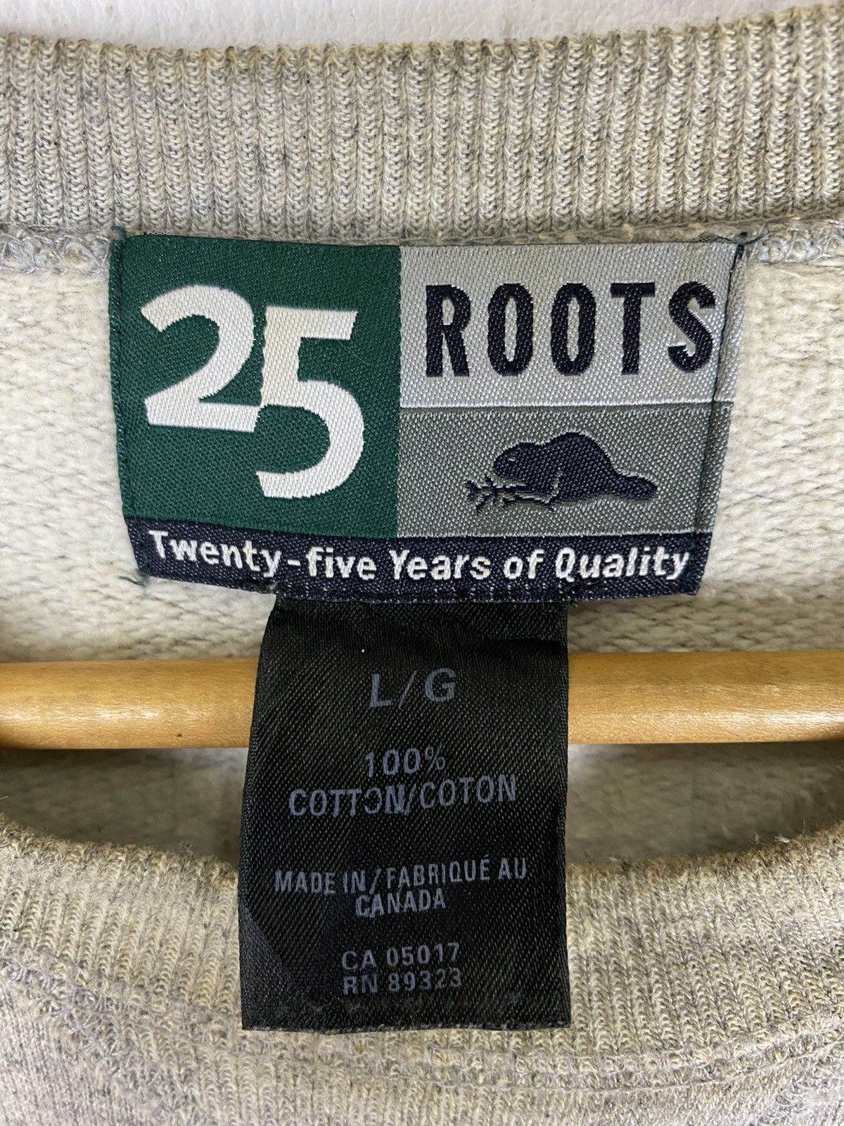 Roots ROOTS CANADA ATHLETIC SWEATSHIRT- LARGE SAIZE Size US L / EU 52-54 / 3 - 5 Thumbnail