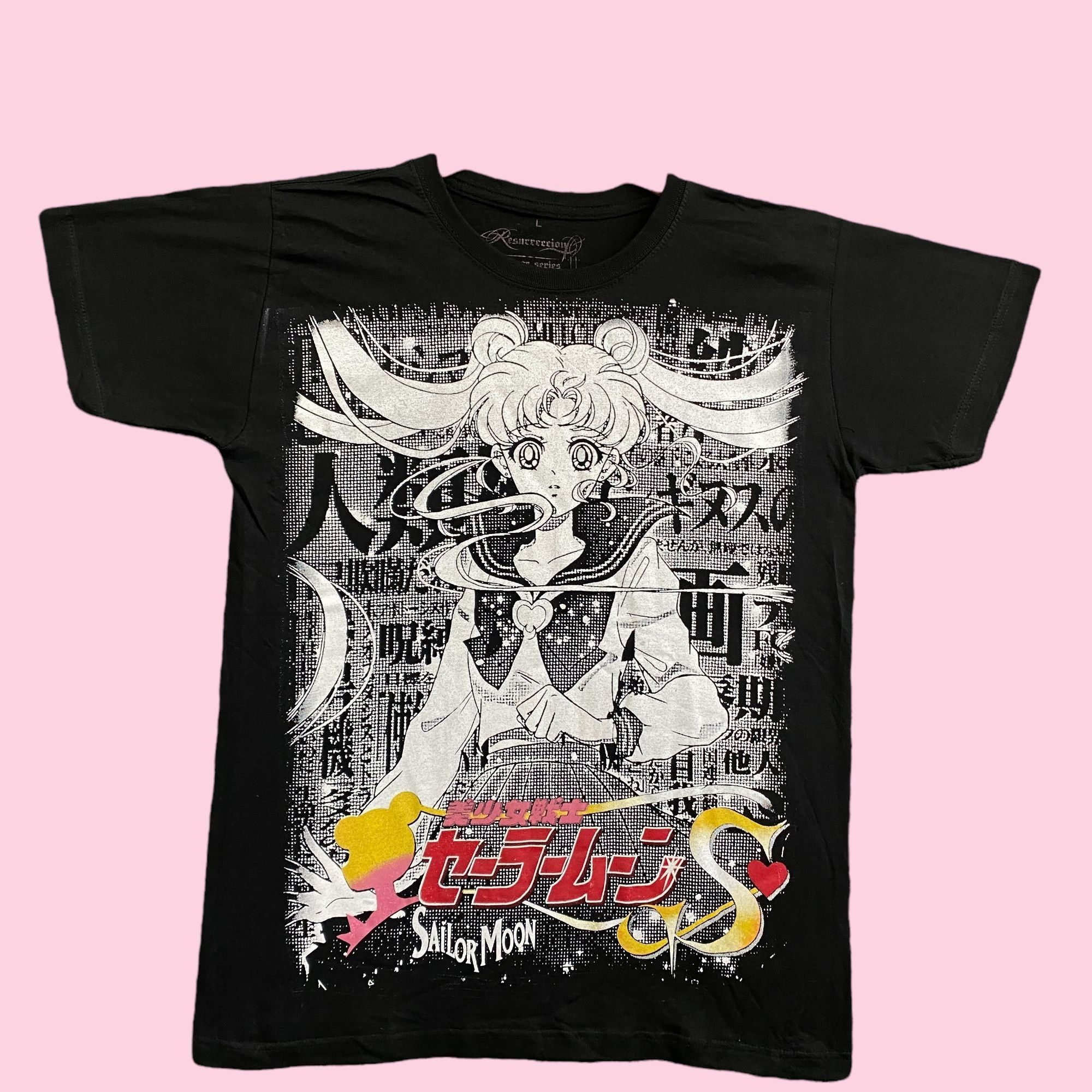 Very Rare Sailor Moon Japanese Style Double Sided Anime Tee L Grailed