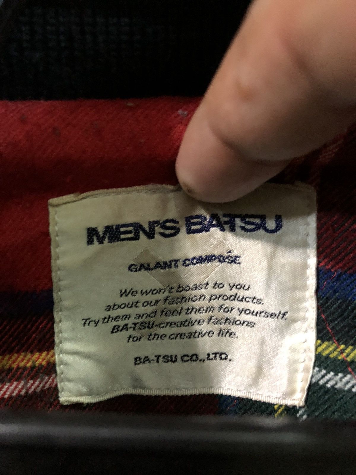 Japanese Brand MEN’S BA-TSU Bomber Jacket Size US L / EU 52-54 / 3 - 5 Thumbnail