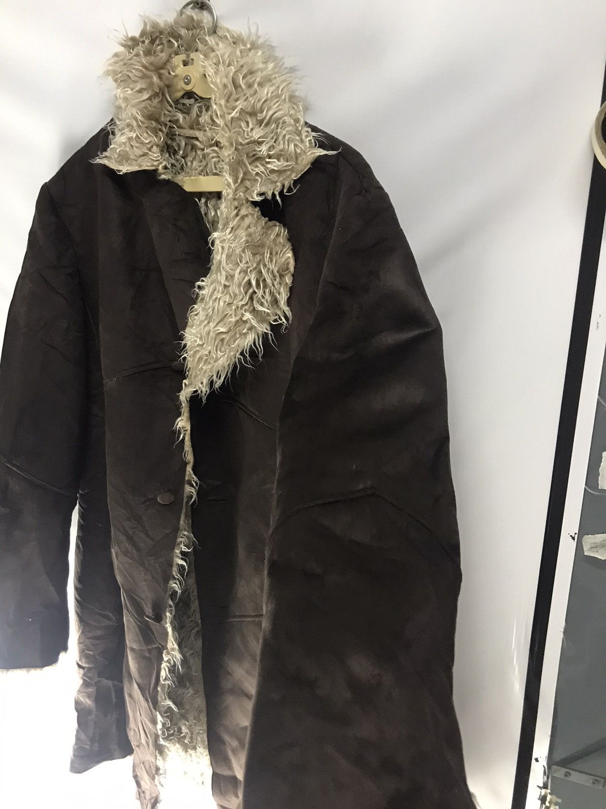 Designer × Morgan Homme Morgan homme sherpa suede trench coat Size US M / EU 48-50 / 2 - 11 Thumbnail