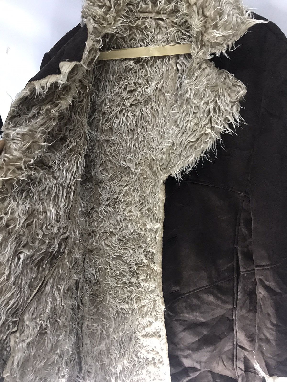 Designer × Morgan Homme Morgan homme sherpa suede trench coat Size US M / EU 48-50 / 2 - 8 Thumbnail