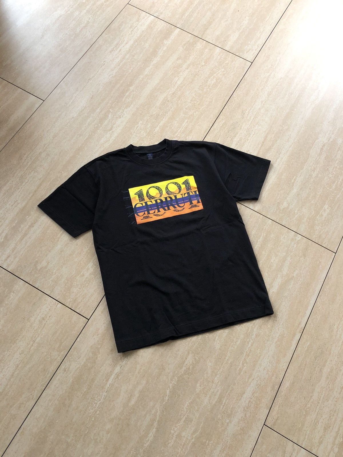 Cerruti 1881 Vintage Cerruti 1881 Big Logo Tee Size US L / EU 52-54 / 3 - 1 Thumbnail