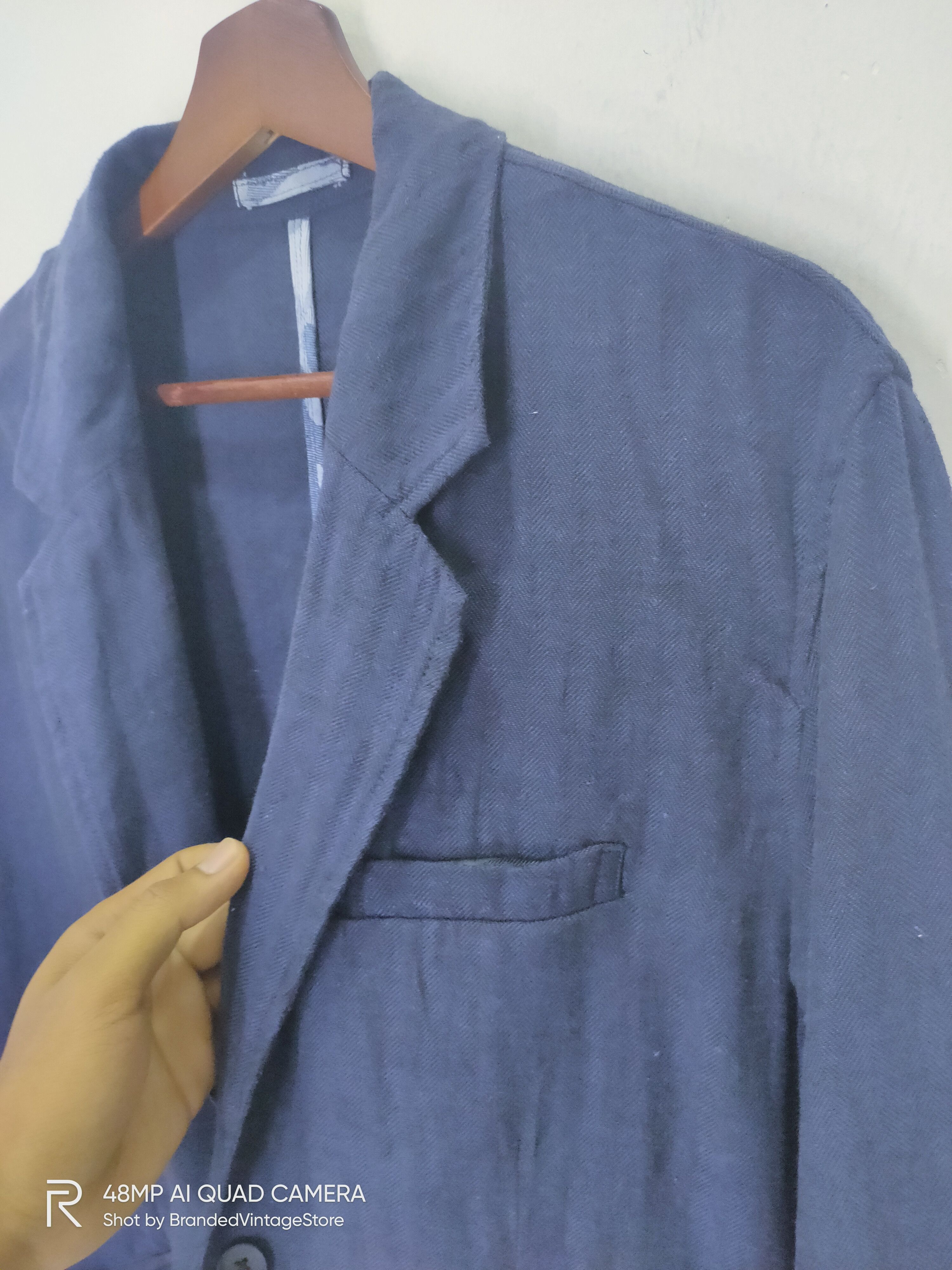 Other RUSH HOUR Herringbone Style Luxury Blazer Camo Chore Jacket Size US XL / EU 56 / 4 - 4 Thumbnail