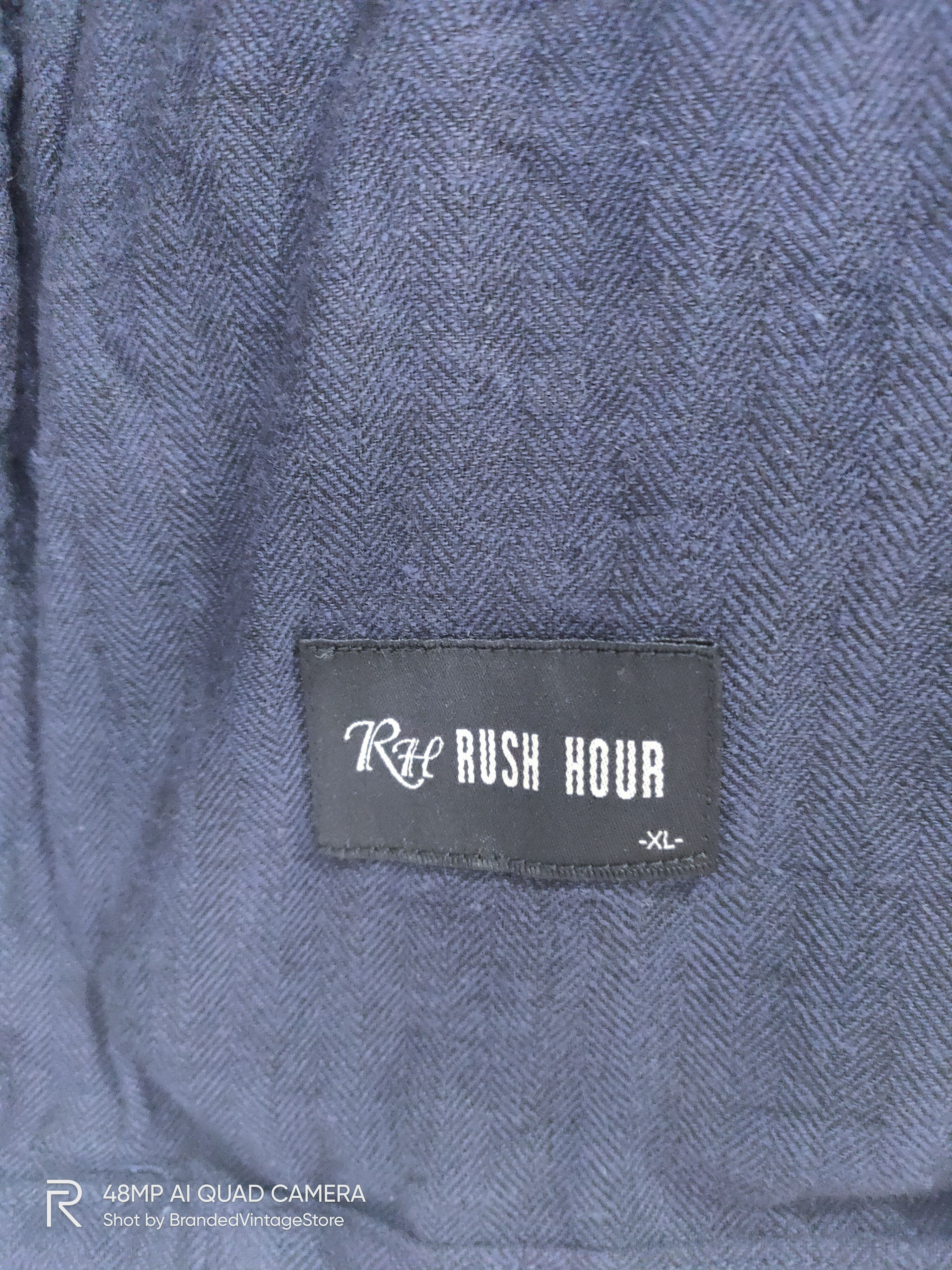Other RUSH HOUR Herringbone Style Luxury Blazer Camo Chore Jacket Size US XL / EU 56 / 4 - 13 Thumbnail