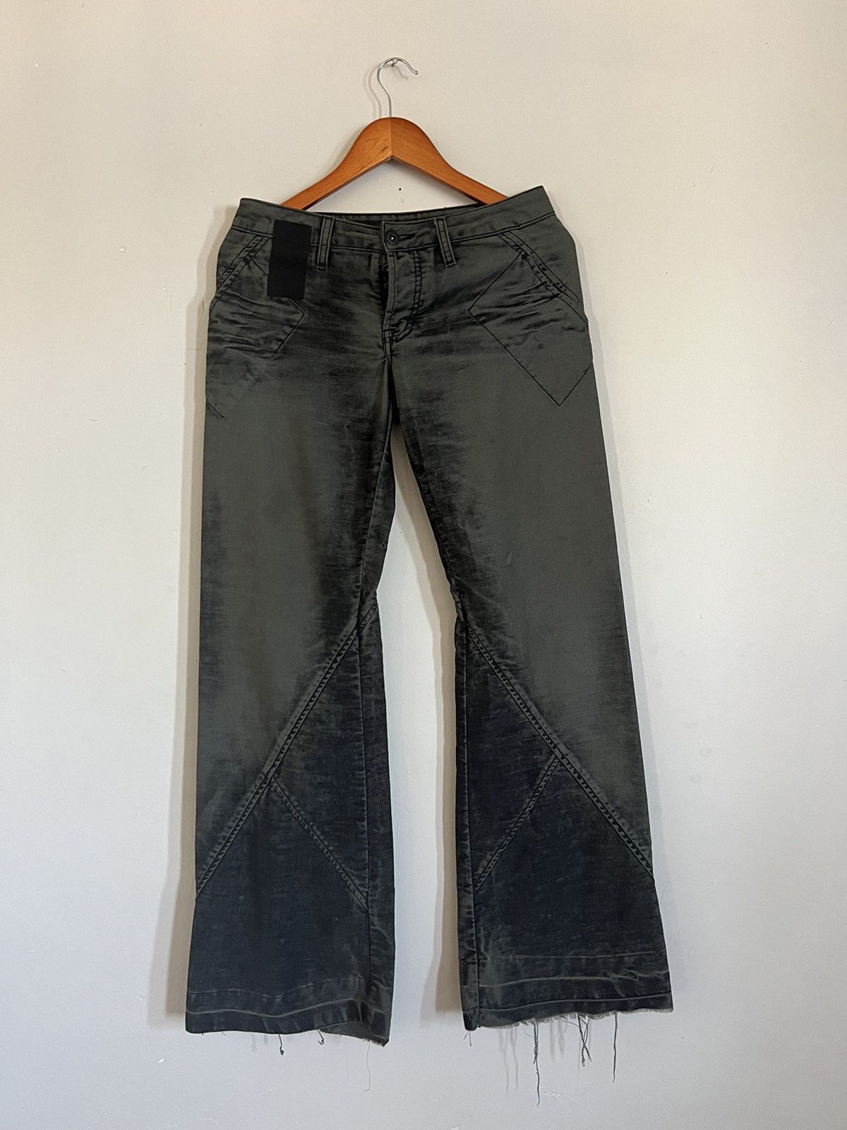 【あすつく】 Rick Owens Rick Owens Grailed | Denim Slab パンツ