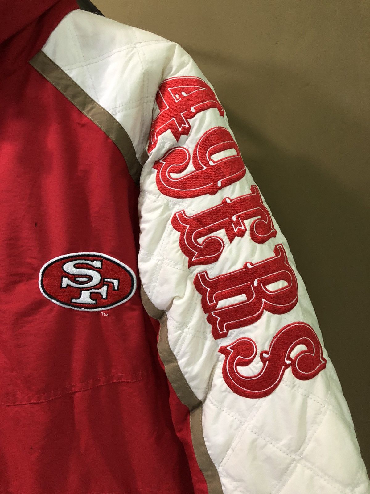 NFL × Starter Vintage Starter NFL 49ers Light Jacket Size US M / EU 48-50 / 2 - 3 Thumbnail