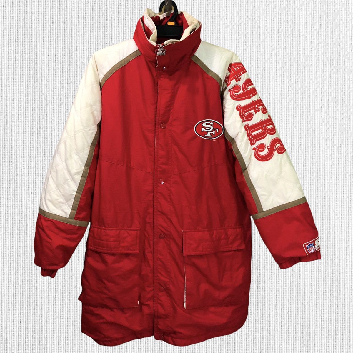 Vintage Starter NFL 49ers Light Jacket