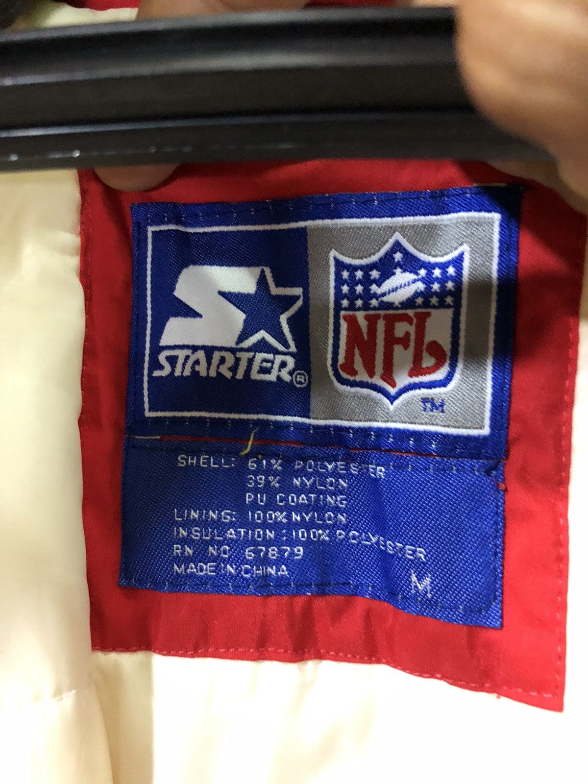 NFL × Starter Vintage Starter NFL 49ers Light Jacket Size US M / EU 48-50 / 2 - 8 Thumbnail