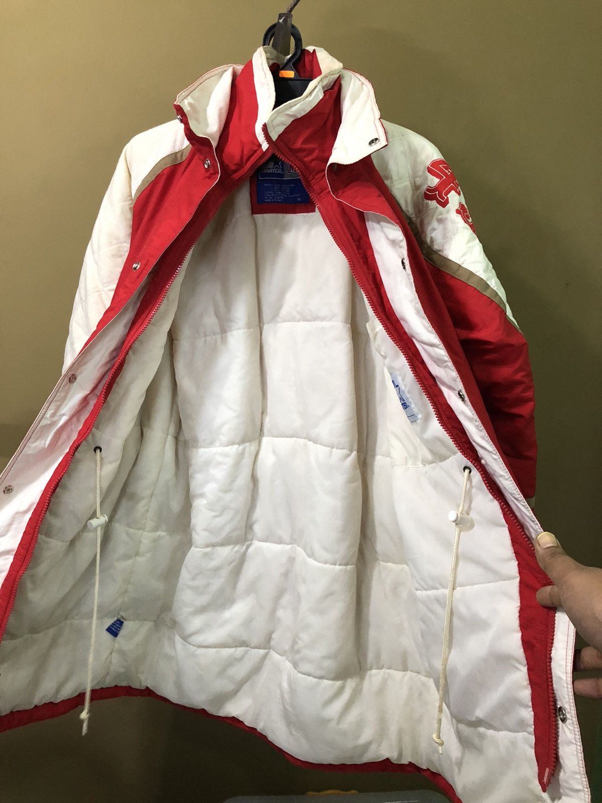NFL × Starter Vintage Starter NFL 49ers Light Jacket Size US M / EU 48-50 / 2 - 6 Thumbnail