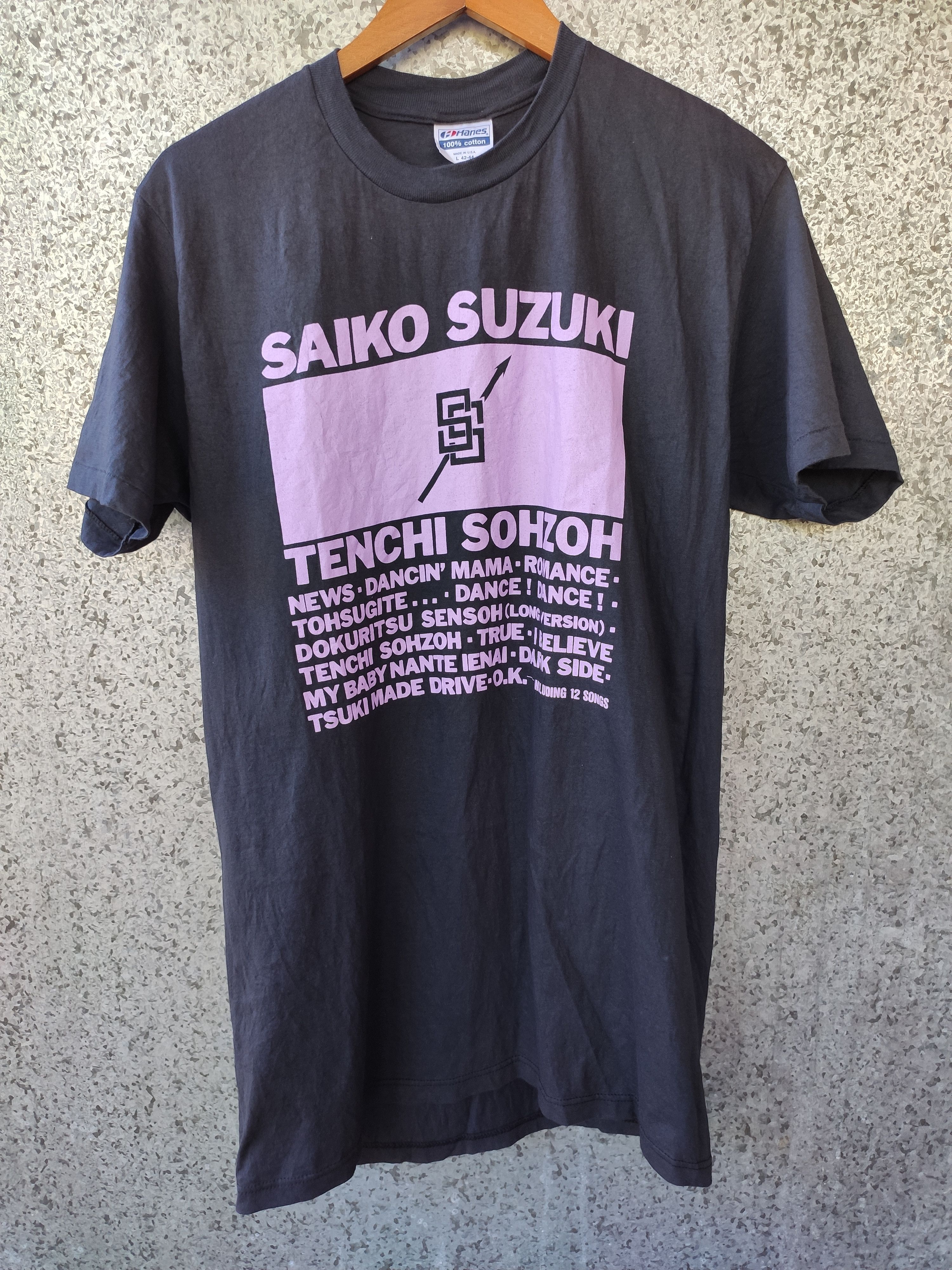 Band Tees 🔥 Vintage 90s Saiko Suzuki t shirt Japanese musicians Size US M / EU 48-50 / 2 - 1 Thumbnail