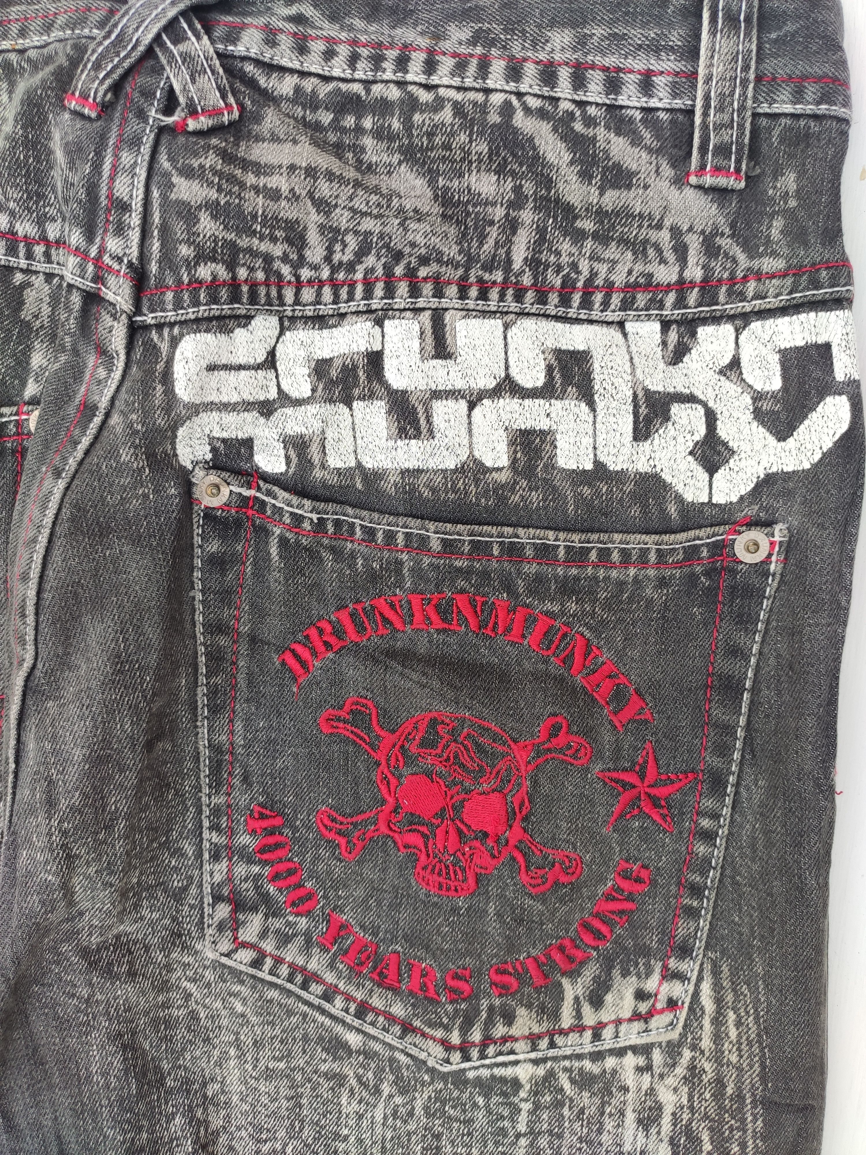 DrunknMunky Drunkn Munky Denim Jeans Size US 30 / EU 46 - 8 Thumbnail