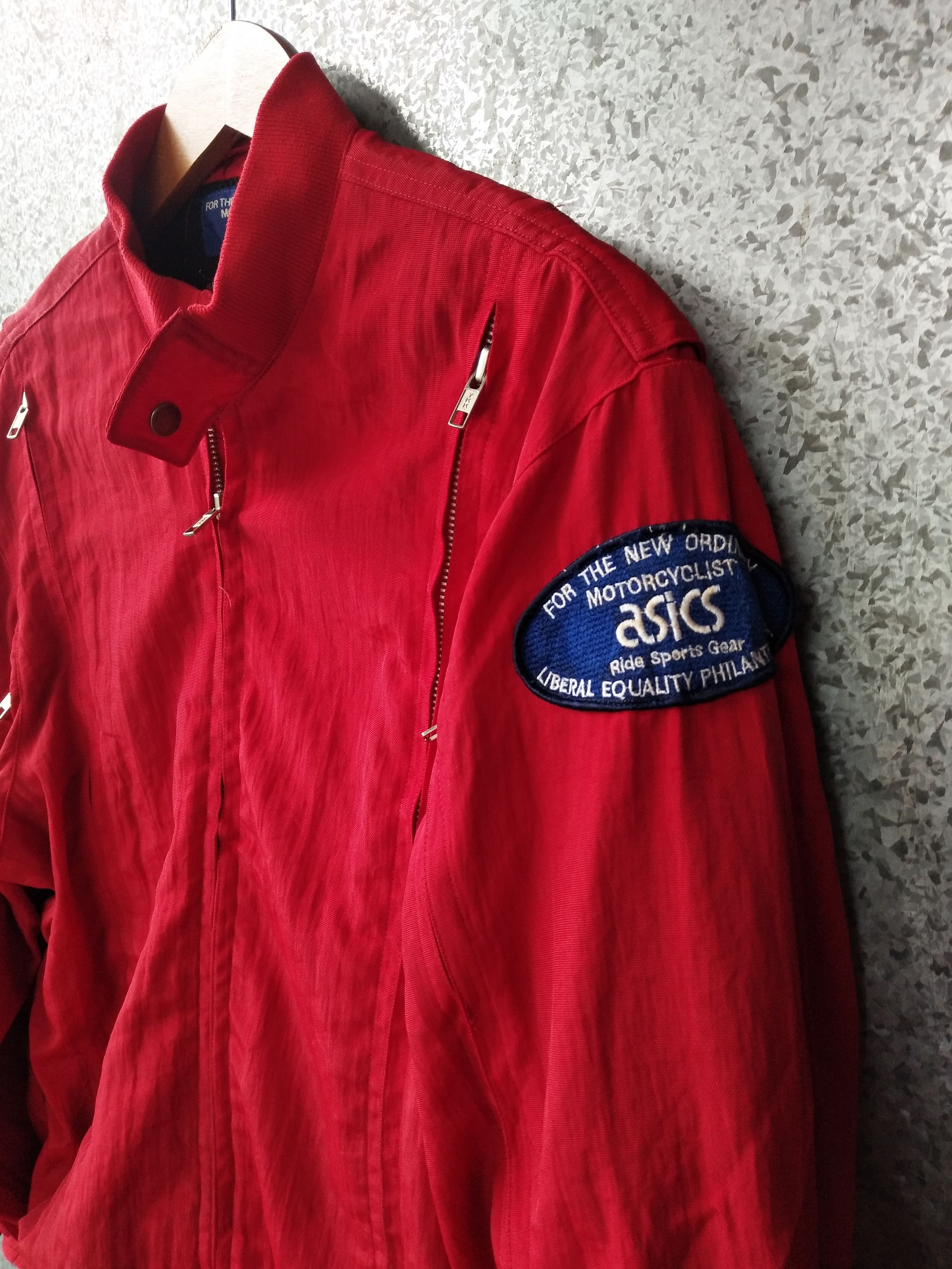 Asics Vintage Asics Motoring zipper jacket Size US L / EU 52-54 / 3 - 4 Thumbnail