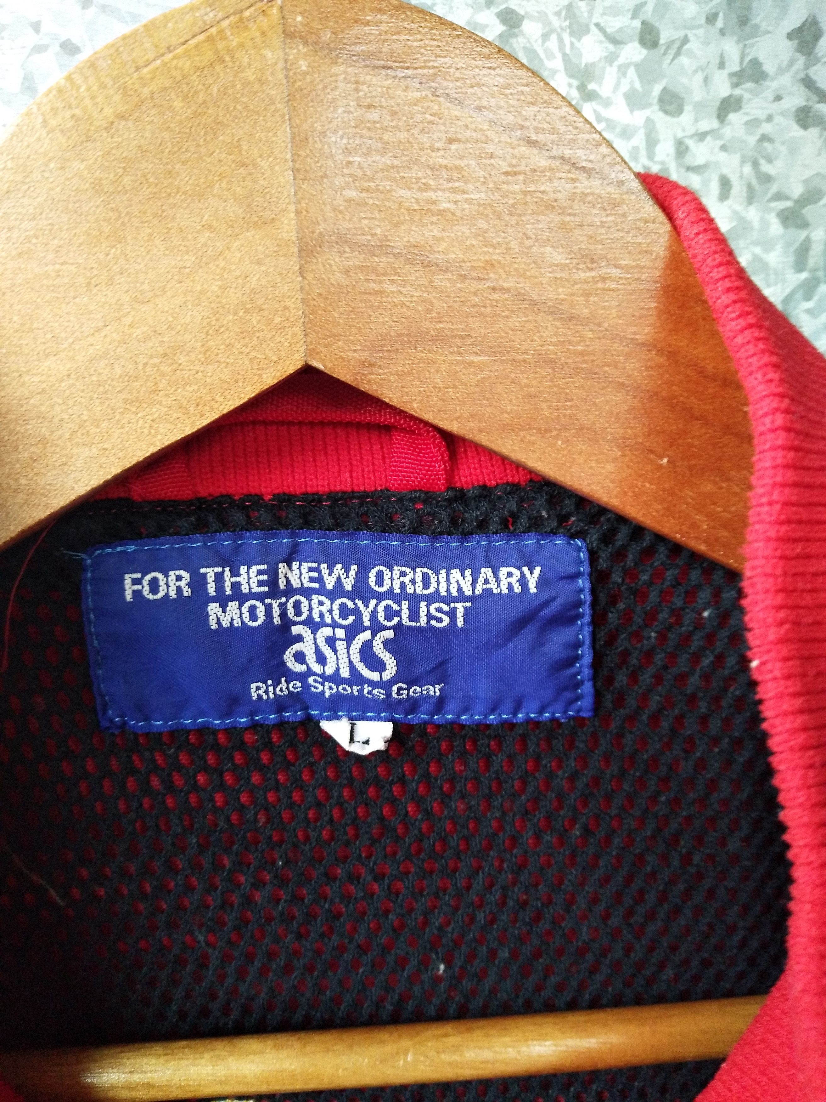 Asics Vintage Asics Motoring zipper jacket Size US L / EU 52-54 / 3 - 8 Thumbnail