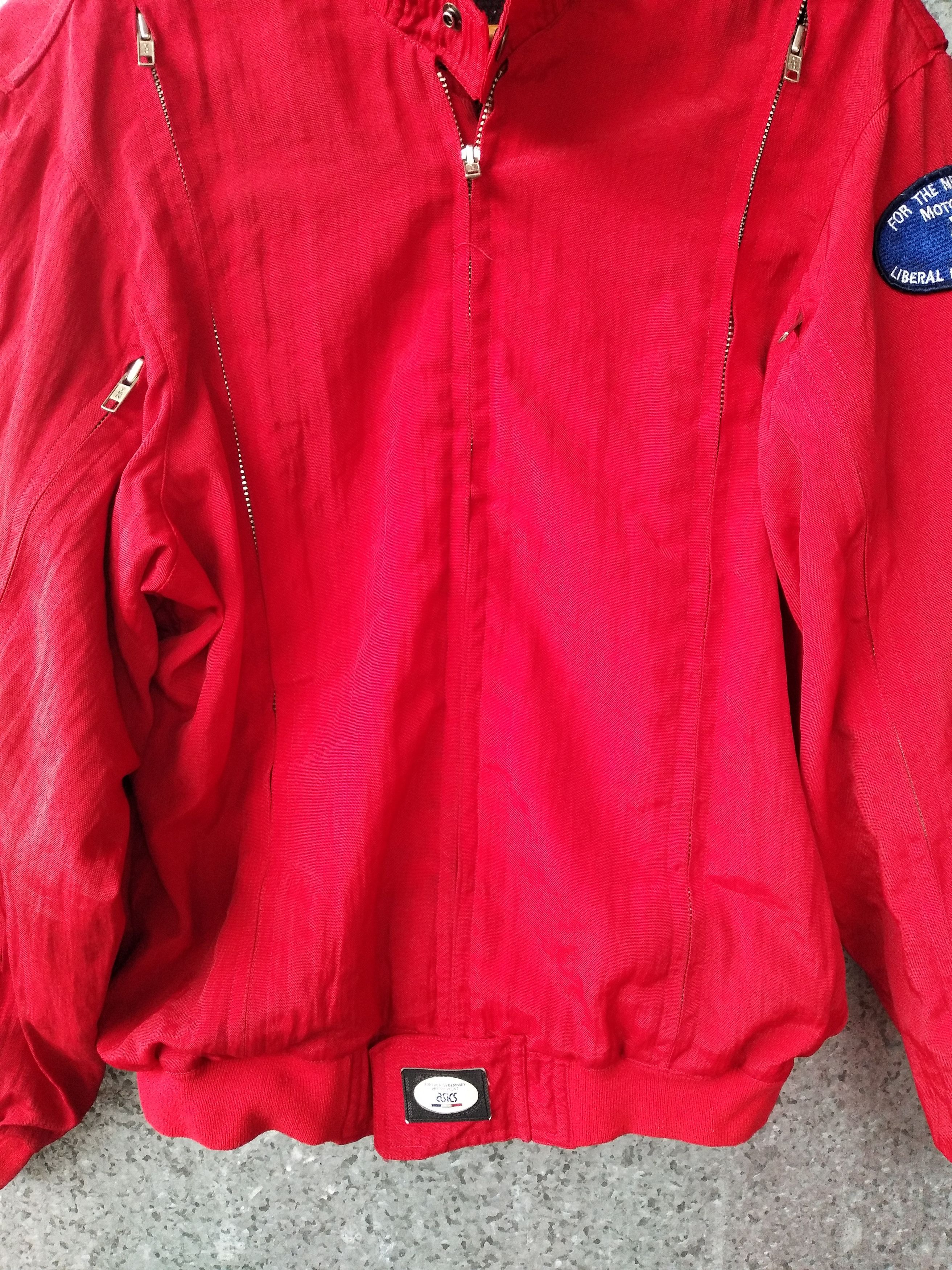 Asics Vintage Asics Motoring zipper jacket Size US L / EU 52-54 / 3 - 5 Thumbnail