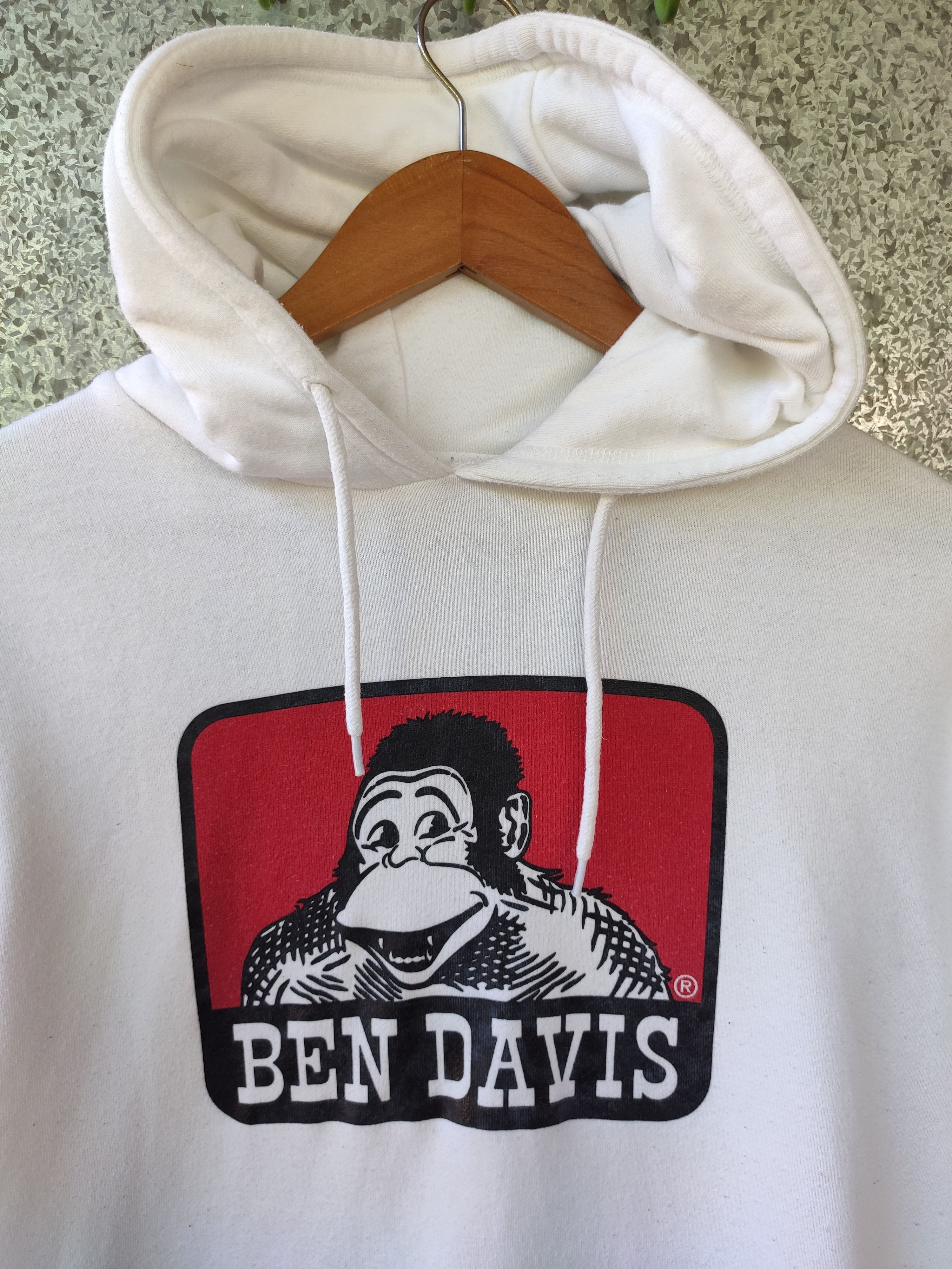 Ben Davis Vintage 90s Vintage Ben Davis Hoodie Big Print pull over Size US M / EU 48-50 / 2 - 2 Thumbnail