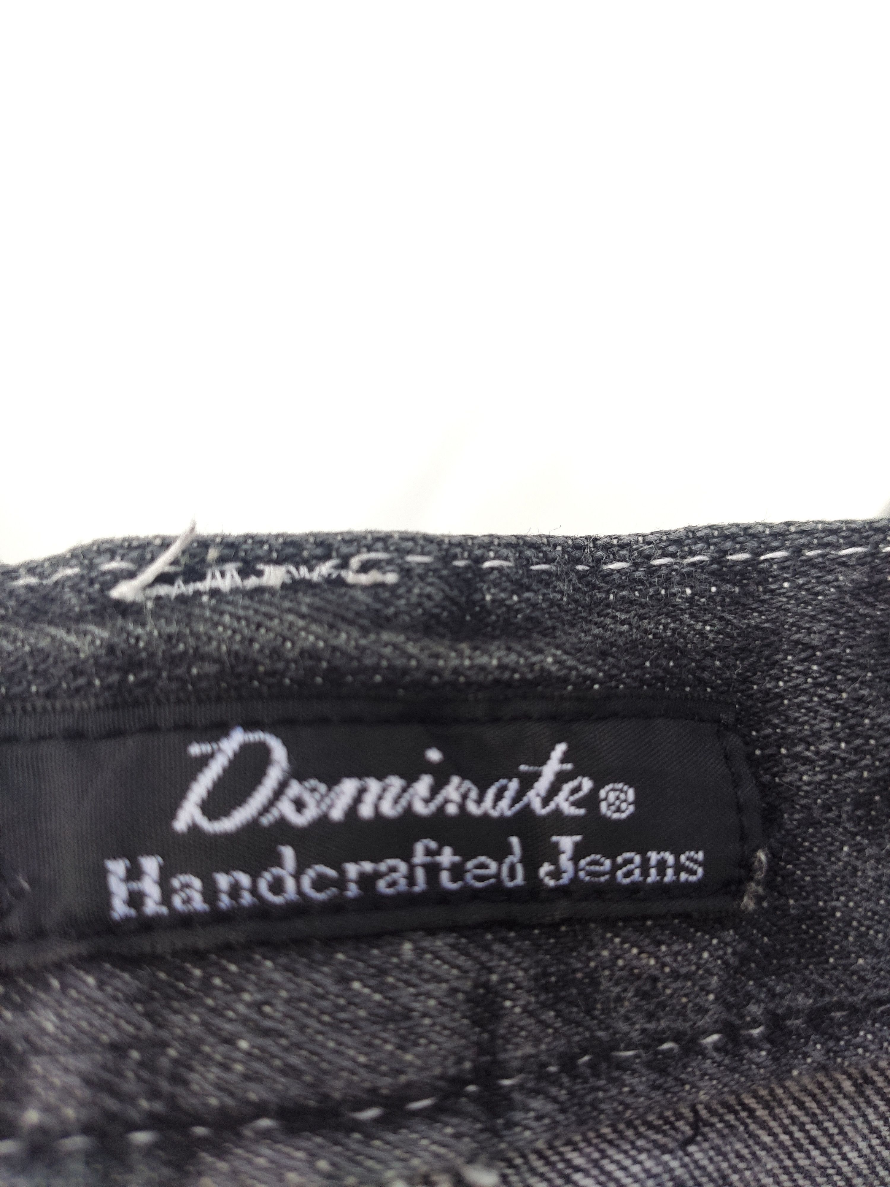 Japanese Brand Dominate Handcrafted Jeans Double layer waist Size US 32 / EU 48 - 6 Thumbnail