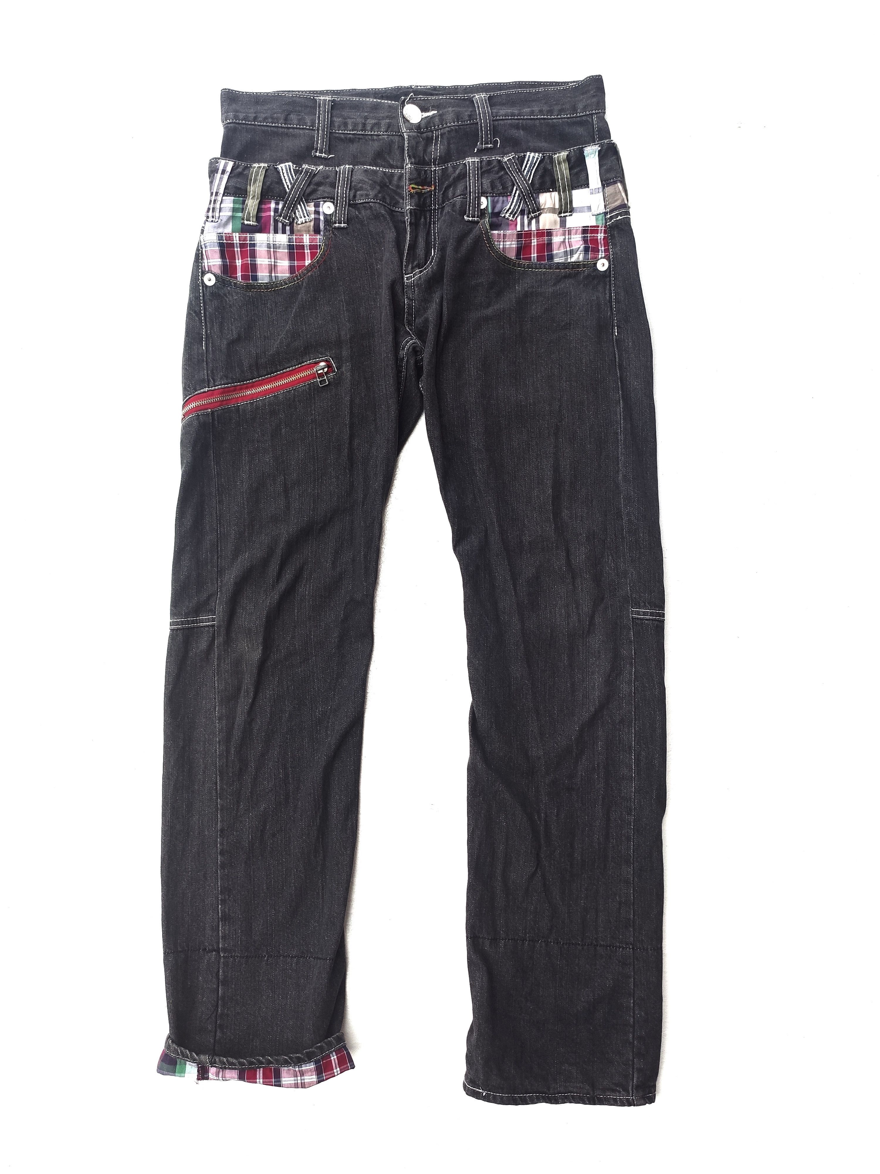 Japanese Brand Dominate Handcrafted Jeans Double layer waist Size US 32 / EU 48 - 2 Thumbnail