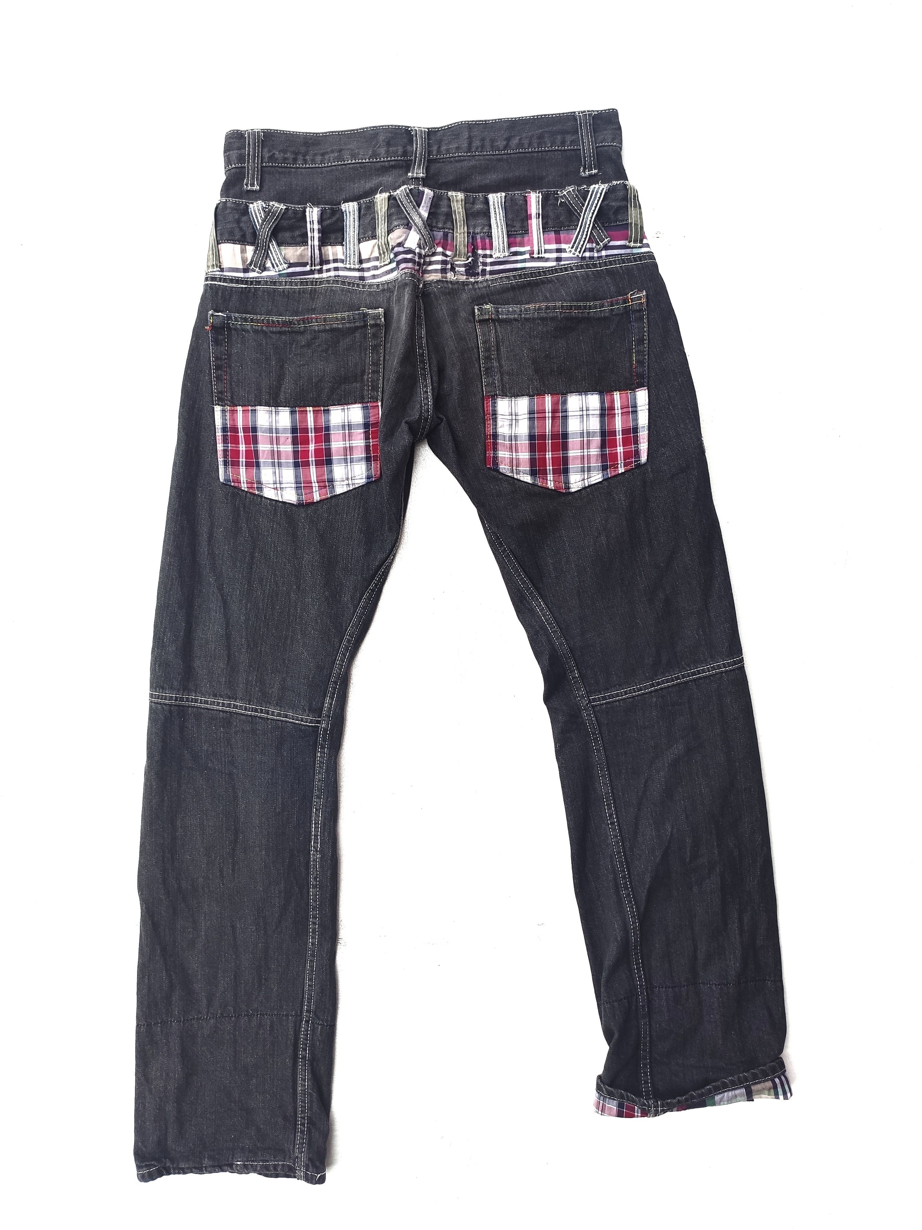 Japanese Brand Dominate Handcrafted Jeans Double layer waist Size US 32 / EU 48 - 3 Thumbnail