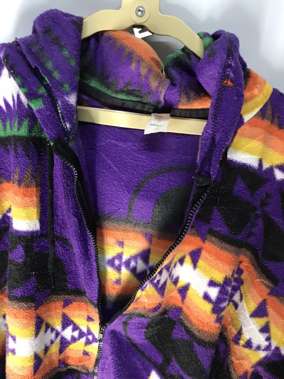 Vintage 7planet fleece hoodie zipper made in usa Size US L / EU 52-54 / 3 - 4 Thumbnail