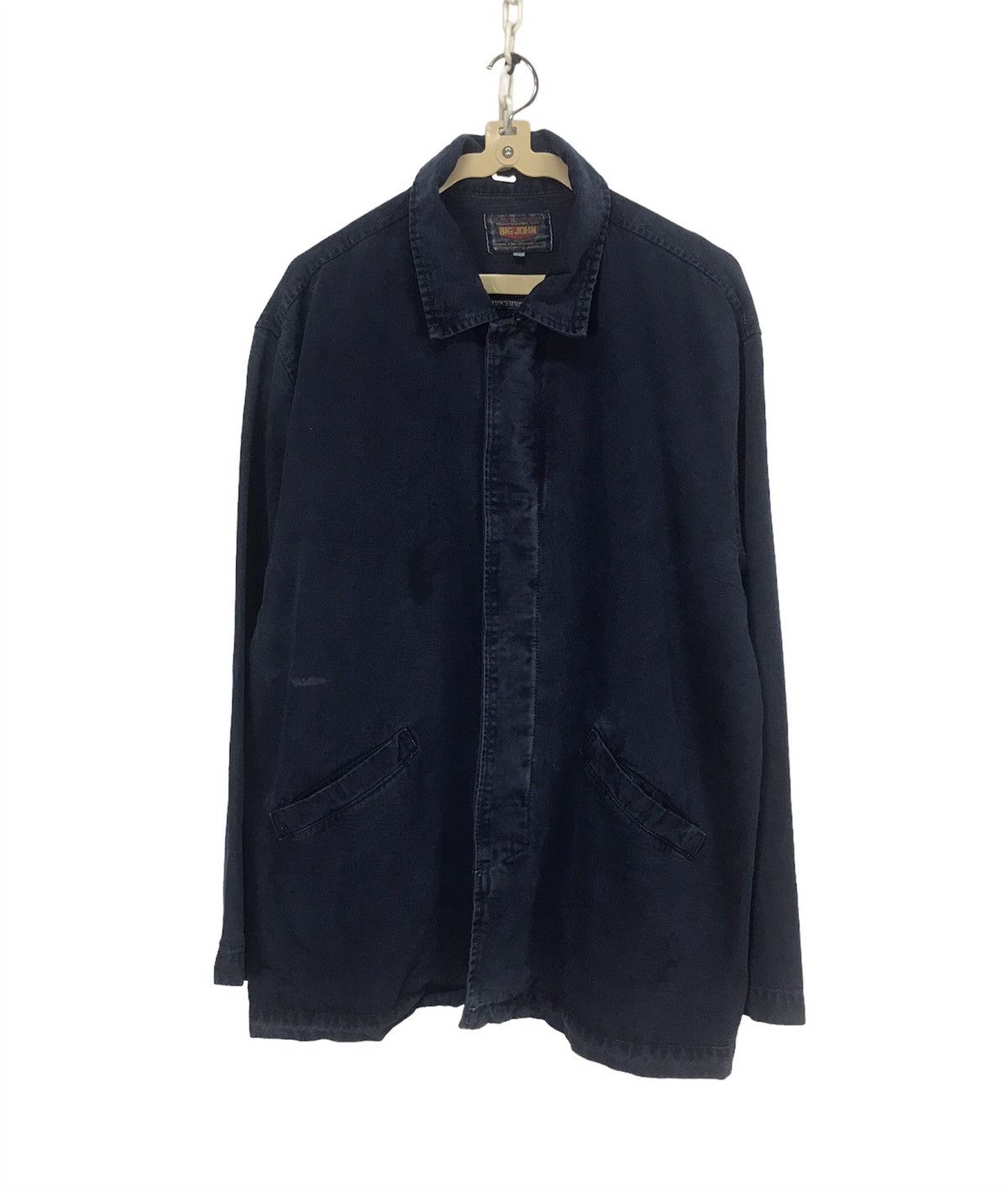 Big John × Vintage Vintage big John button up distressed jacket Size US M / EU 48-50 / 2 - 1 Thumbnail