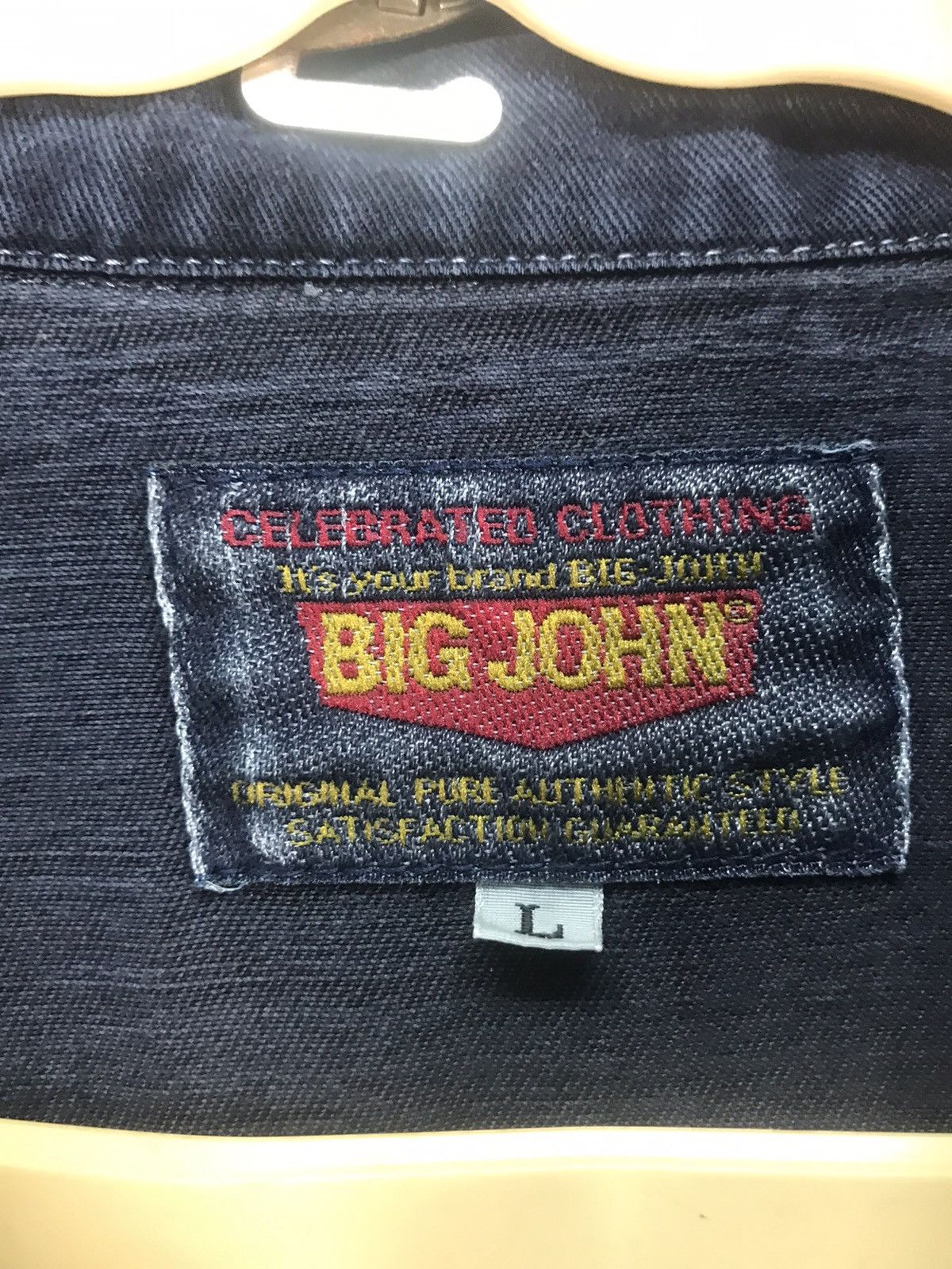 Big John × Vintage Vintage big John button up distressed jacket Size US M / EU 48-50 / 2 - 3 Thumbnail