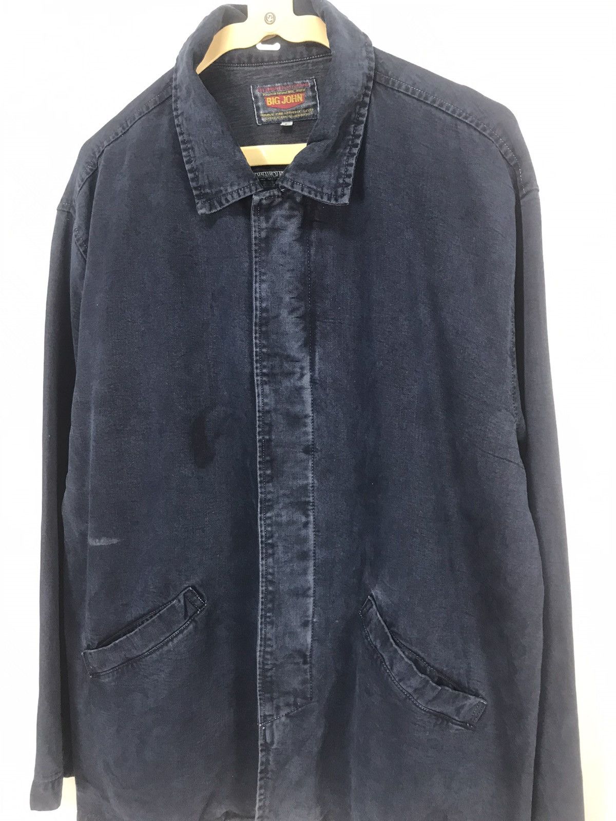 Big John × Vintage Vintage big John button up distressed jacket Size US M / EU 48-50 / 2 - 5 Thumbnail