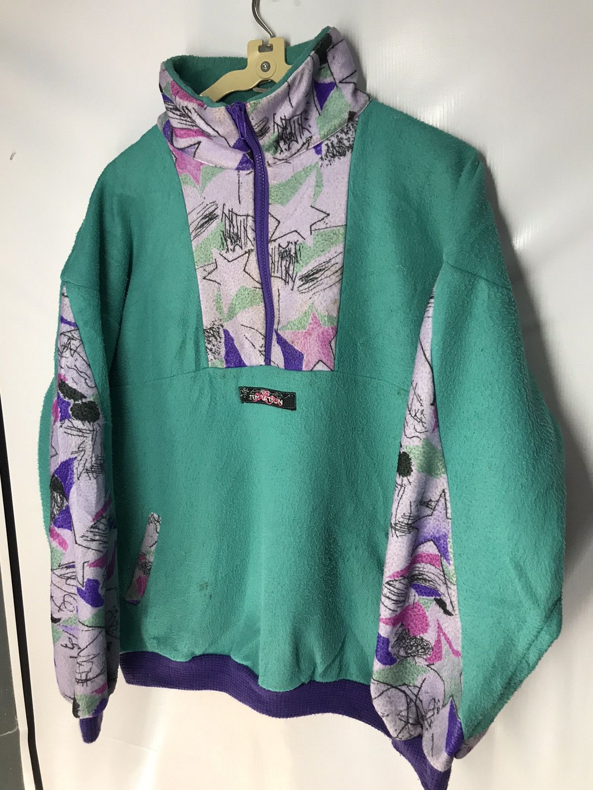 Other × Vintage Vintage sweatshirt half zipper tentation NDC made in france Size US S / EU 44-46 / 1 - 5 Thumbnail