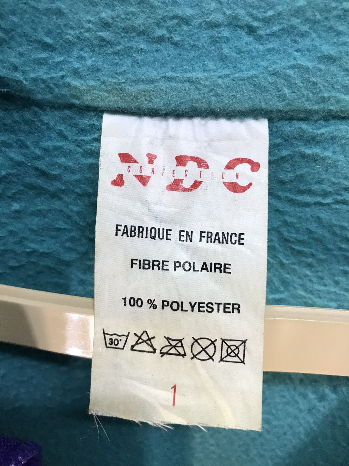 Other × Vintage Vintage sweatshirt half zipper tentation NDC made in france Size US S / EU 44-46 / 1 - 3 Thumbnail