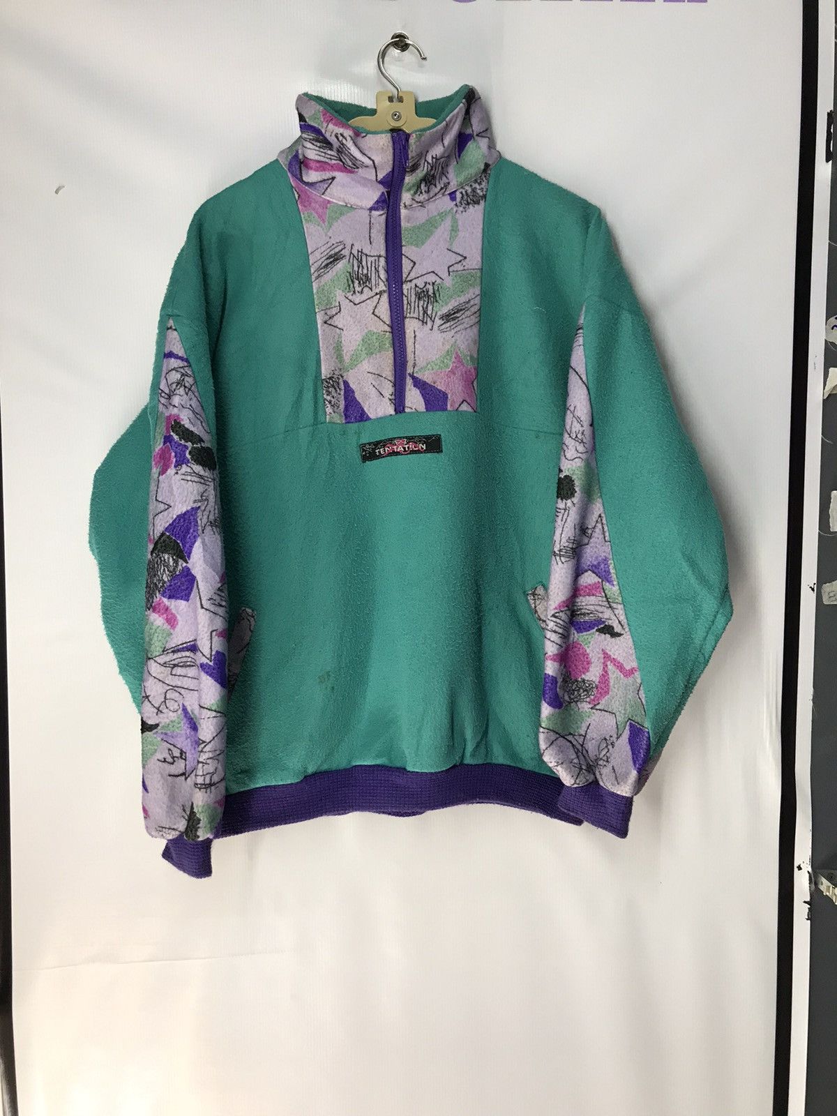 Other × Vintage Vintage sweatshirt half zipper tentation NDC made in france Size US S / EU 44-46 / 1 - 6 Thumbnail