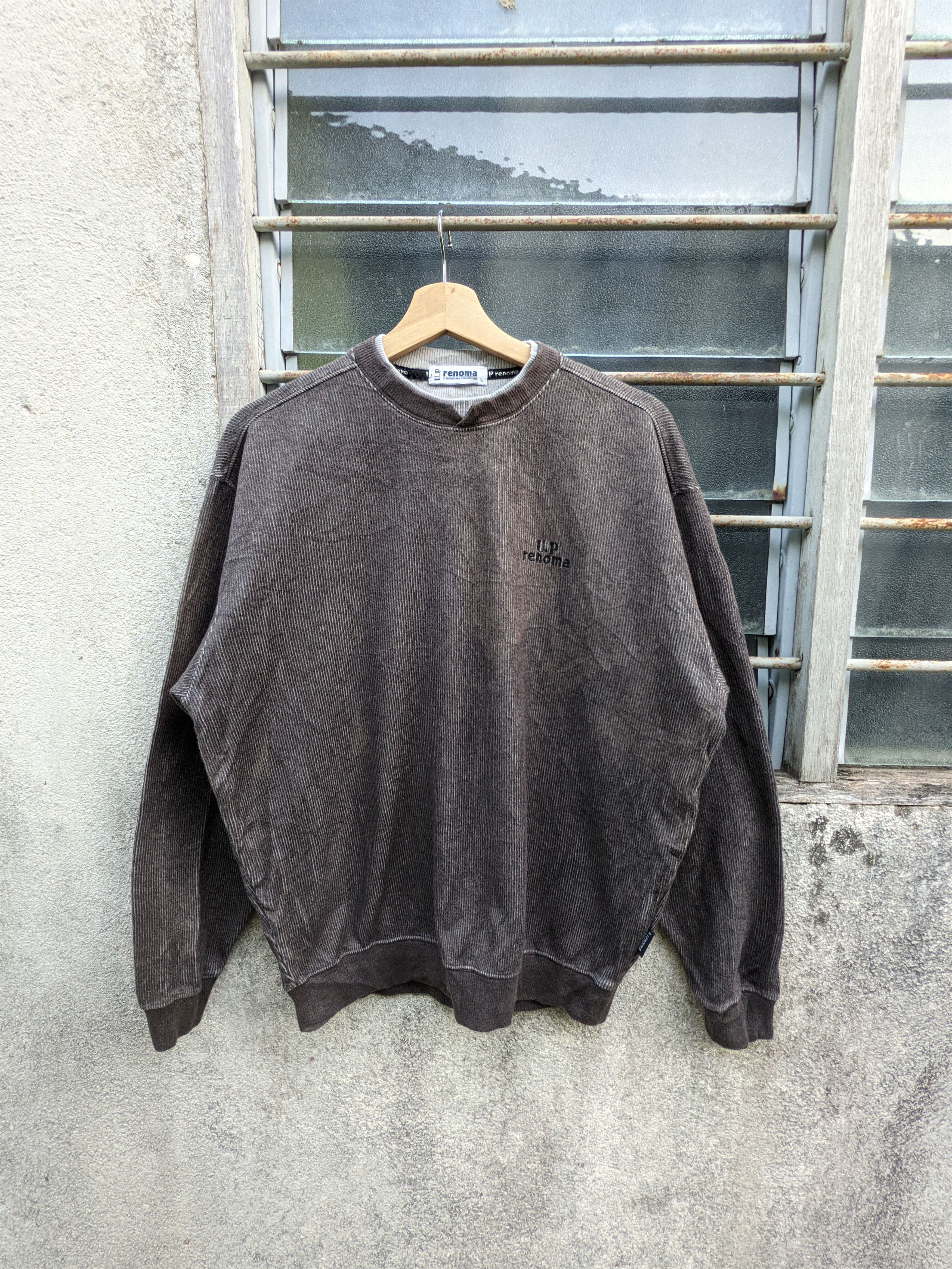 Renoma × Vintage Vintage Up Renoma Embroidery Crewneck Size US L / EU 52-54 / 3 - 5 Thumbnail