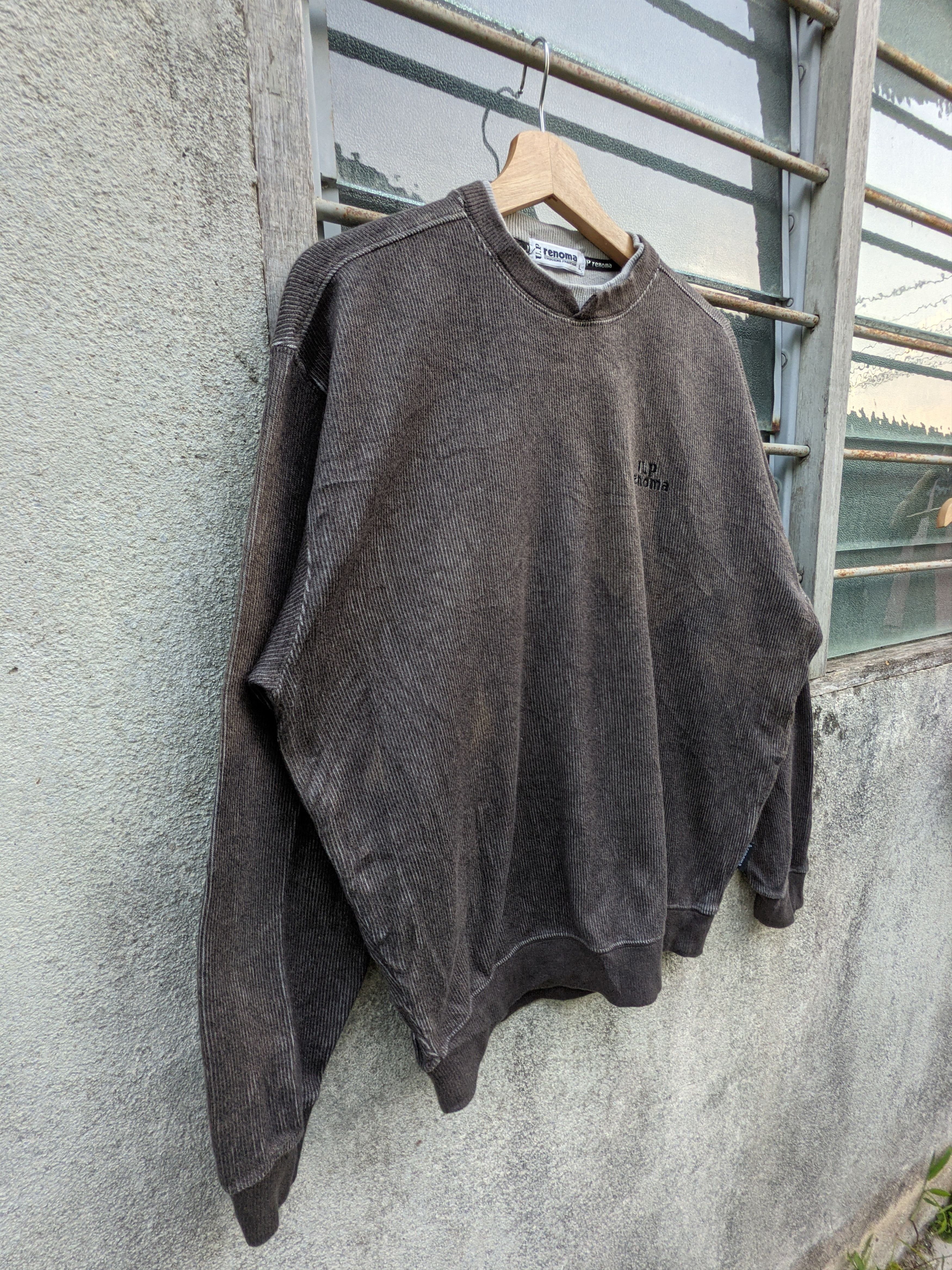 Renoma × Vintage Vintage Up Renoma Embroidery Crewneck Size US L / EU 52-54 / 3 - 4 Thumbnail