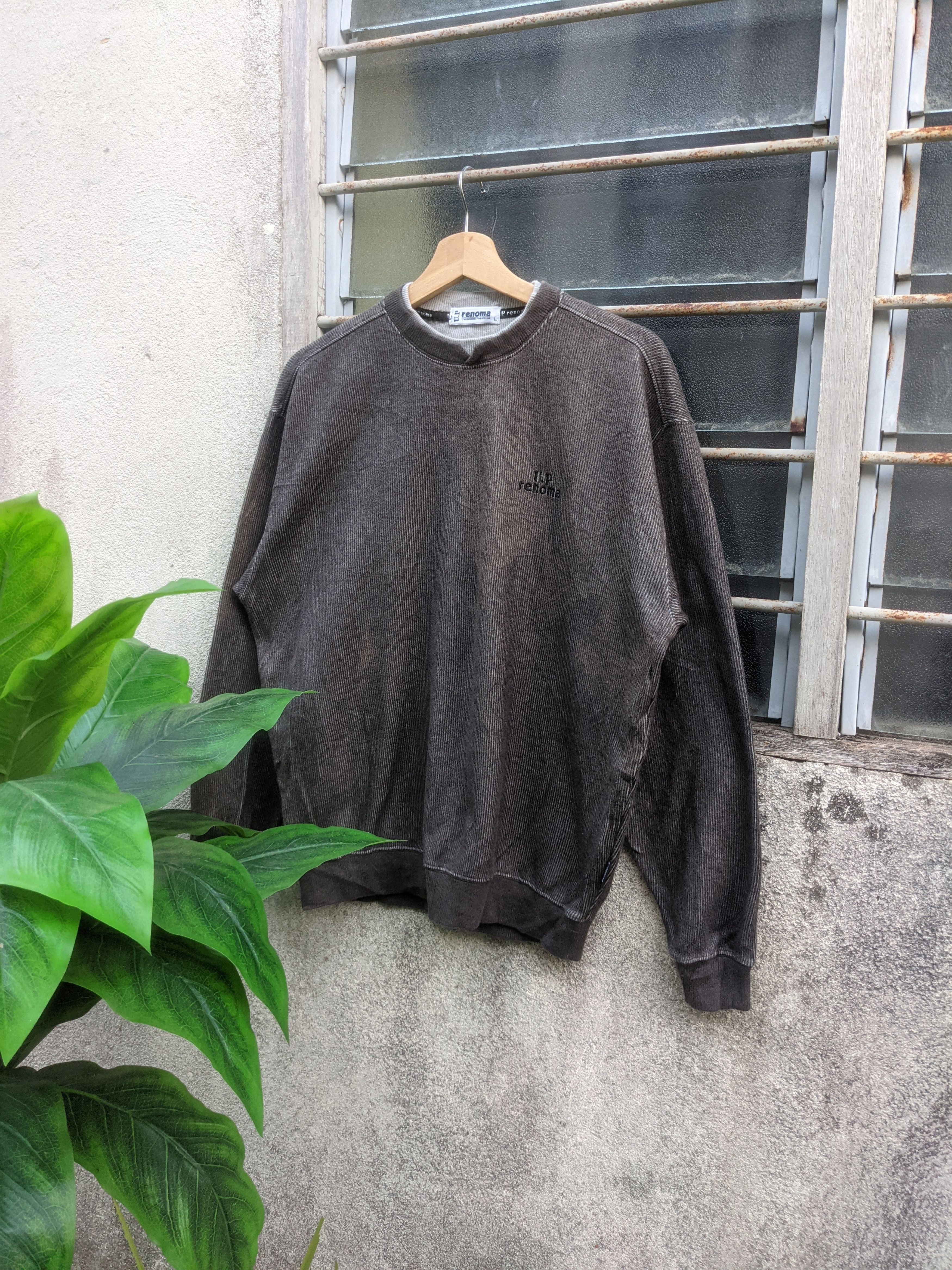 Renoma × Vintage Vintage Up Renoma Embroidery Crewneck Size US L / EU 52-54 / 3 - 2 Thumbnail