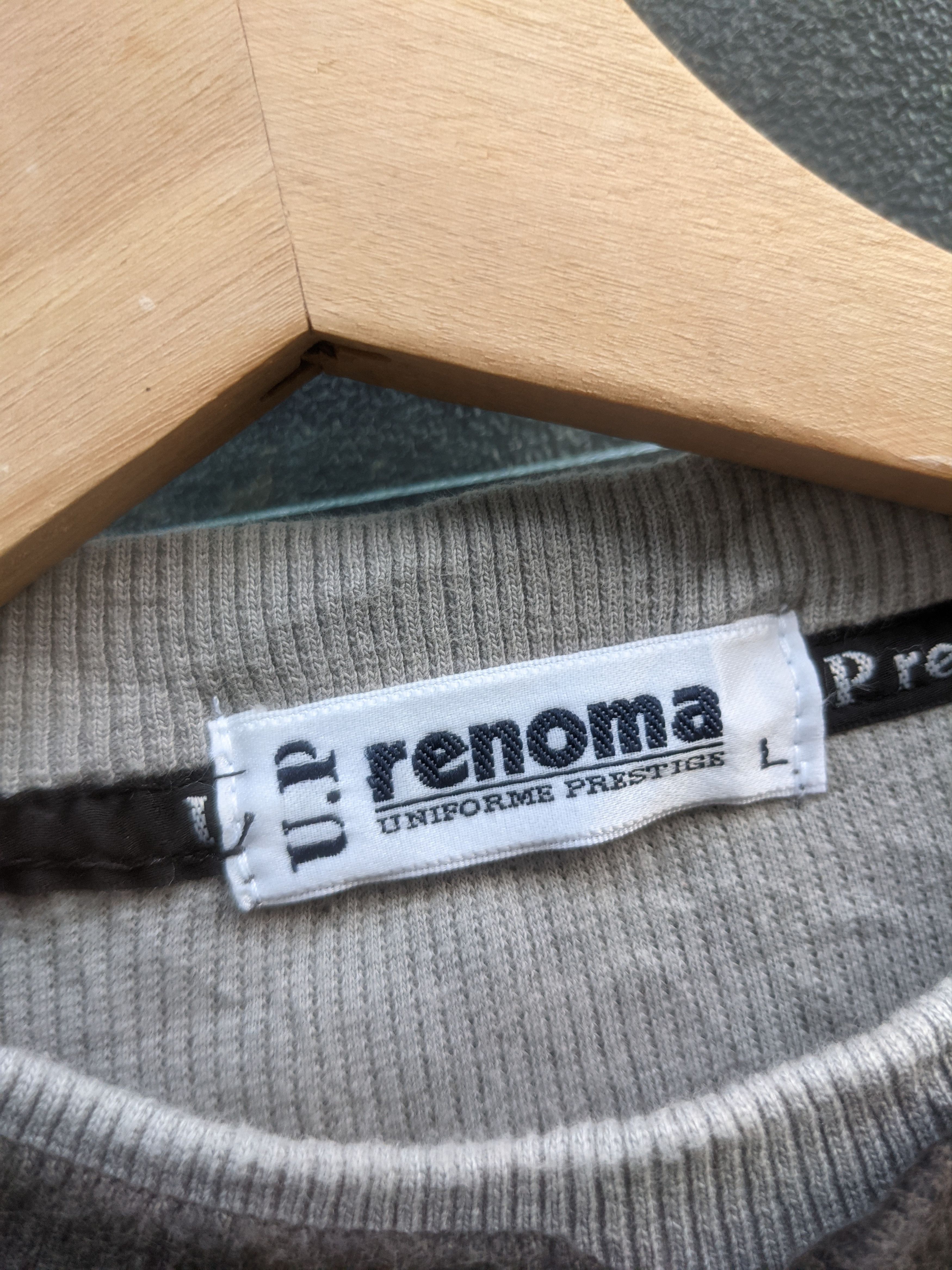 Renoma × Vintage Vintage Up Renoma Embroidery Crewneck Size US L / EU 52-54 / 3 - 7 Thumbnail