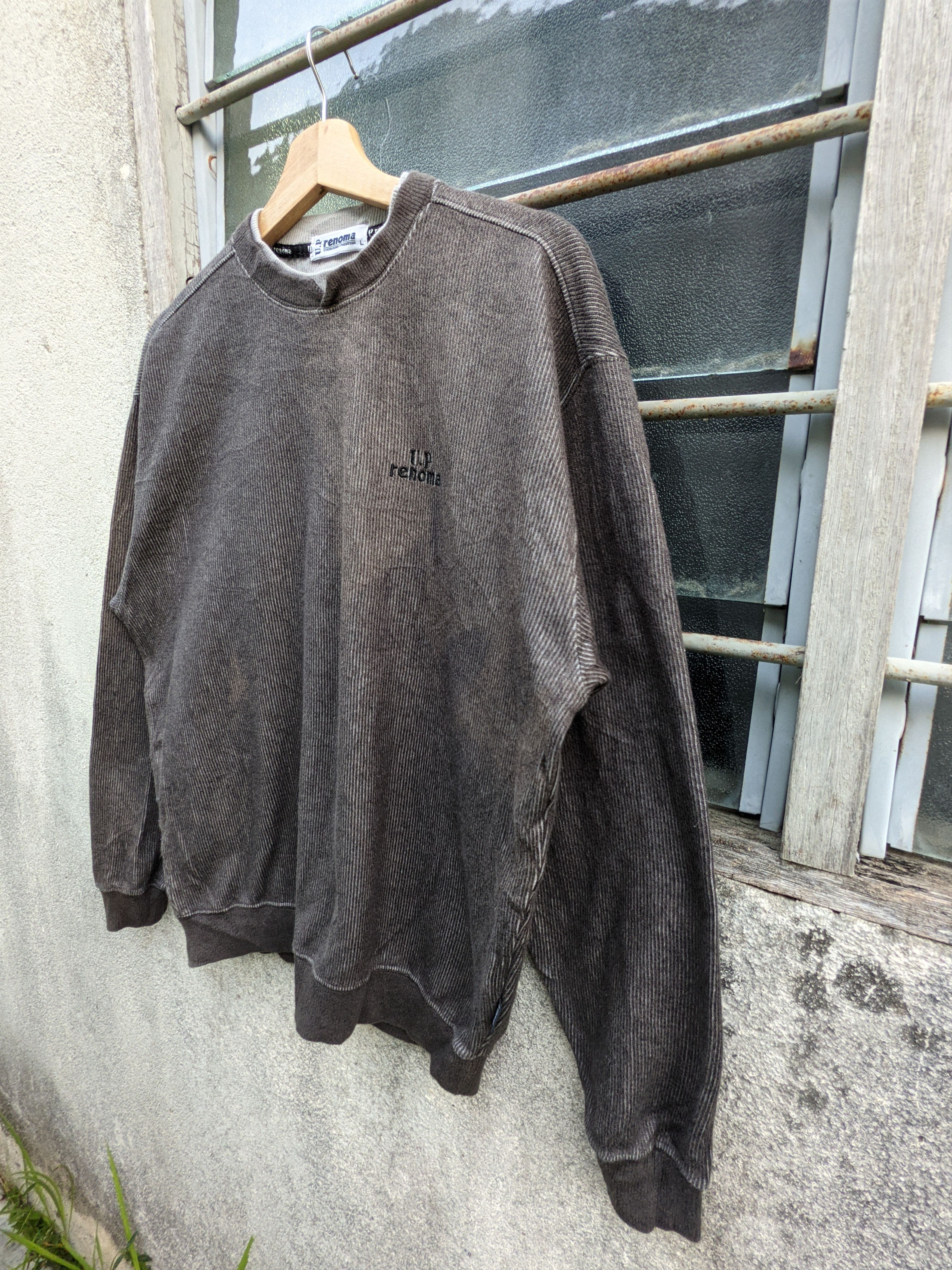 Renoma × Vintage Vintage Up Renoma Embroidery Crewneck Size US L / EU 52-54 / 3 - 3 Thumbnail